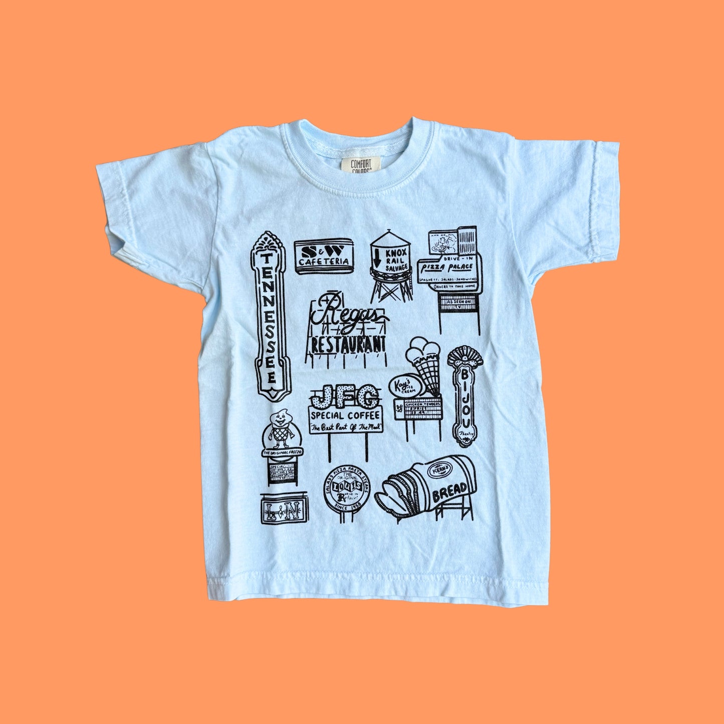 Signs of Knox (Kids) - Comfort Colors - T-Shirt