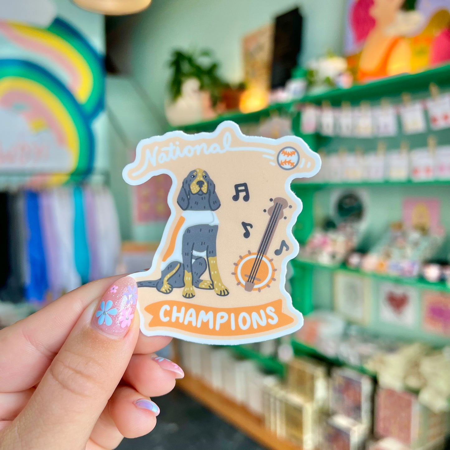 National Champs Sticker