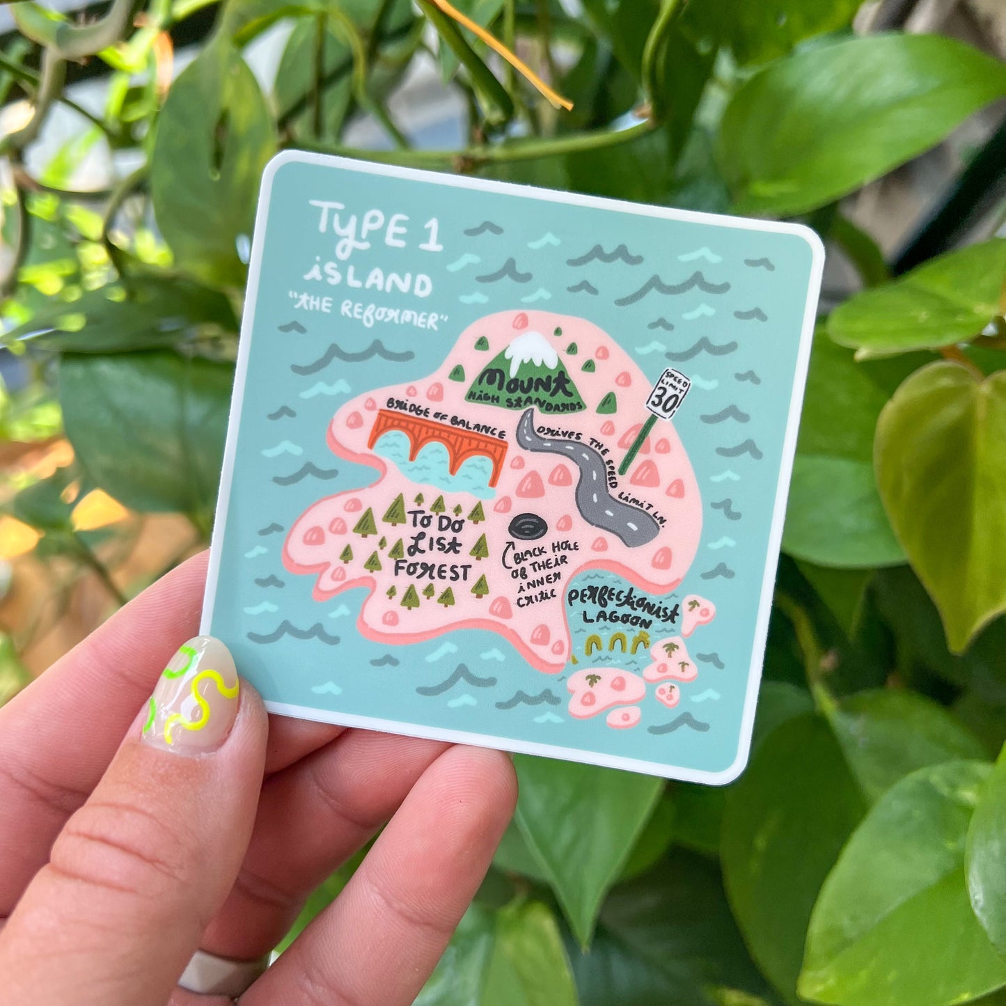 Enneagram Type 1 Sticker