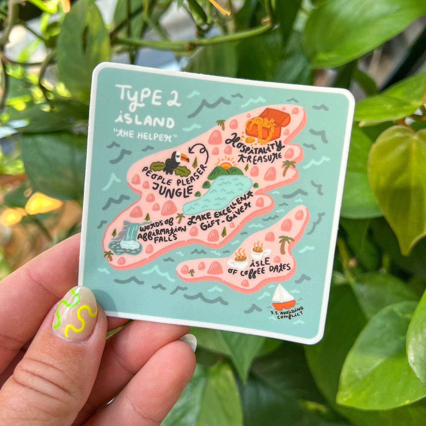 Enneagram Type 2 Sticker