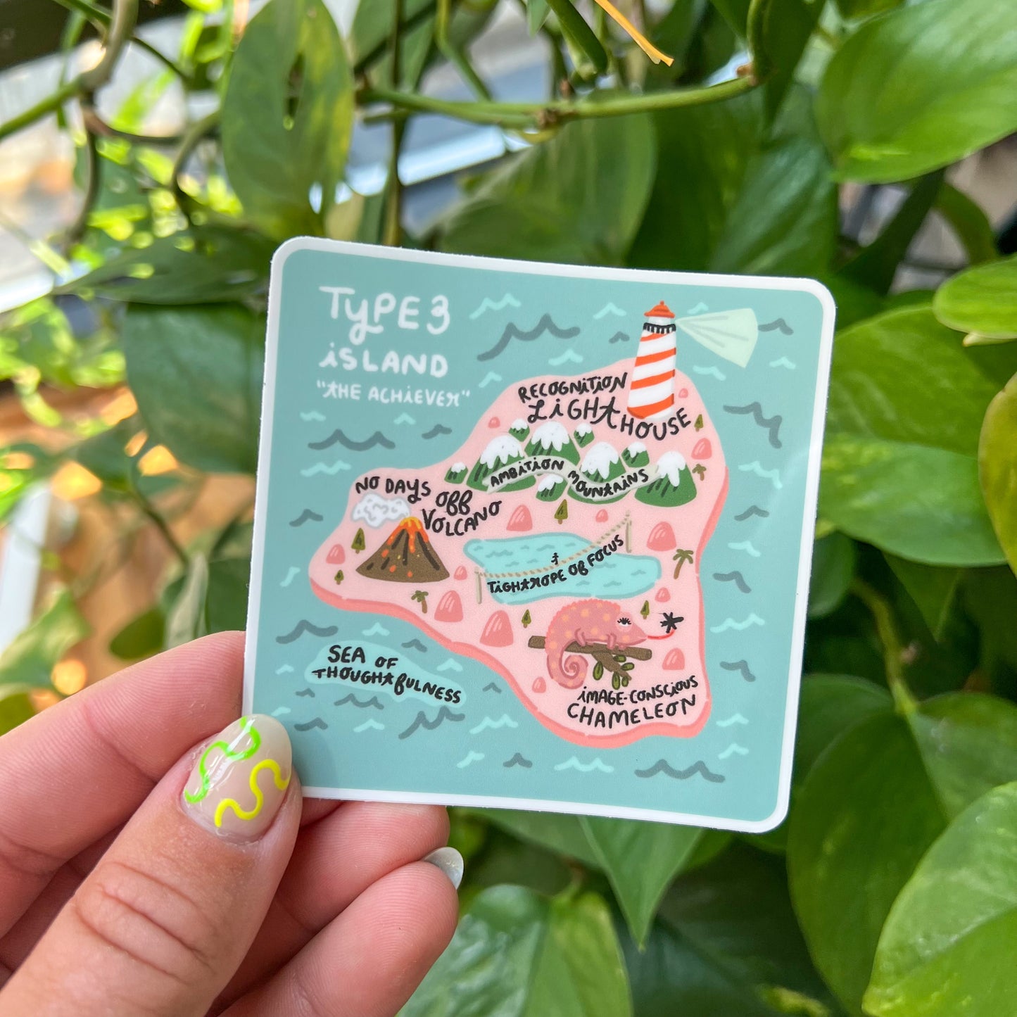 Enneagram Type 3 Sticker