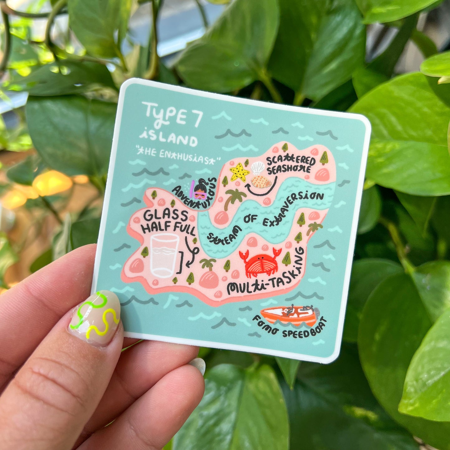 Enneagram Type 7 Sticker