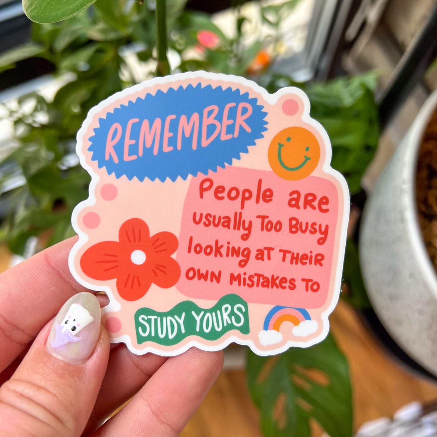 Remember Sticker