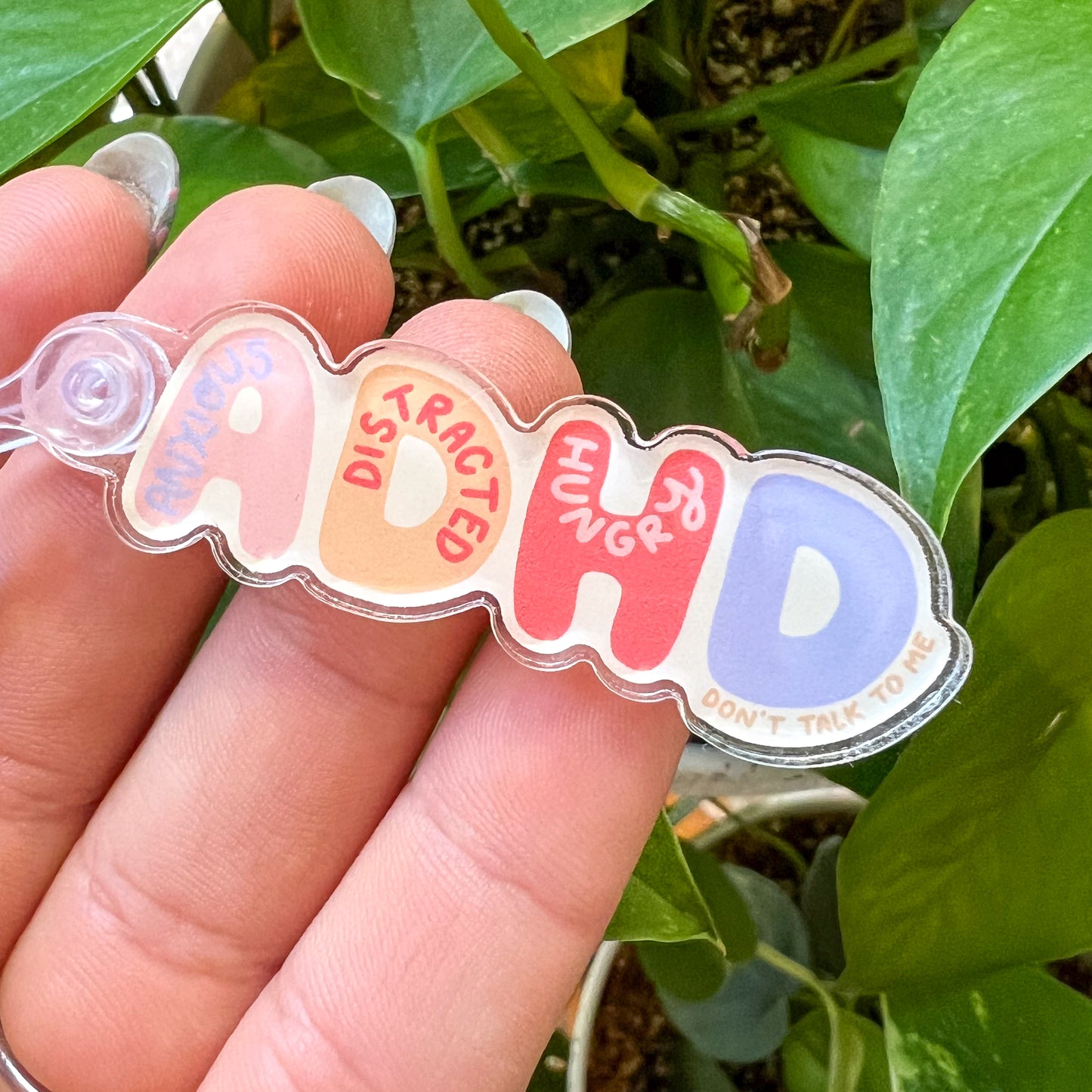 ADHD Keychain