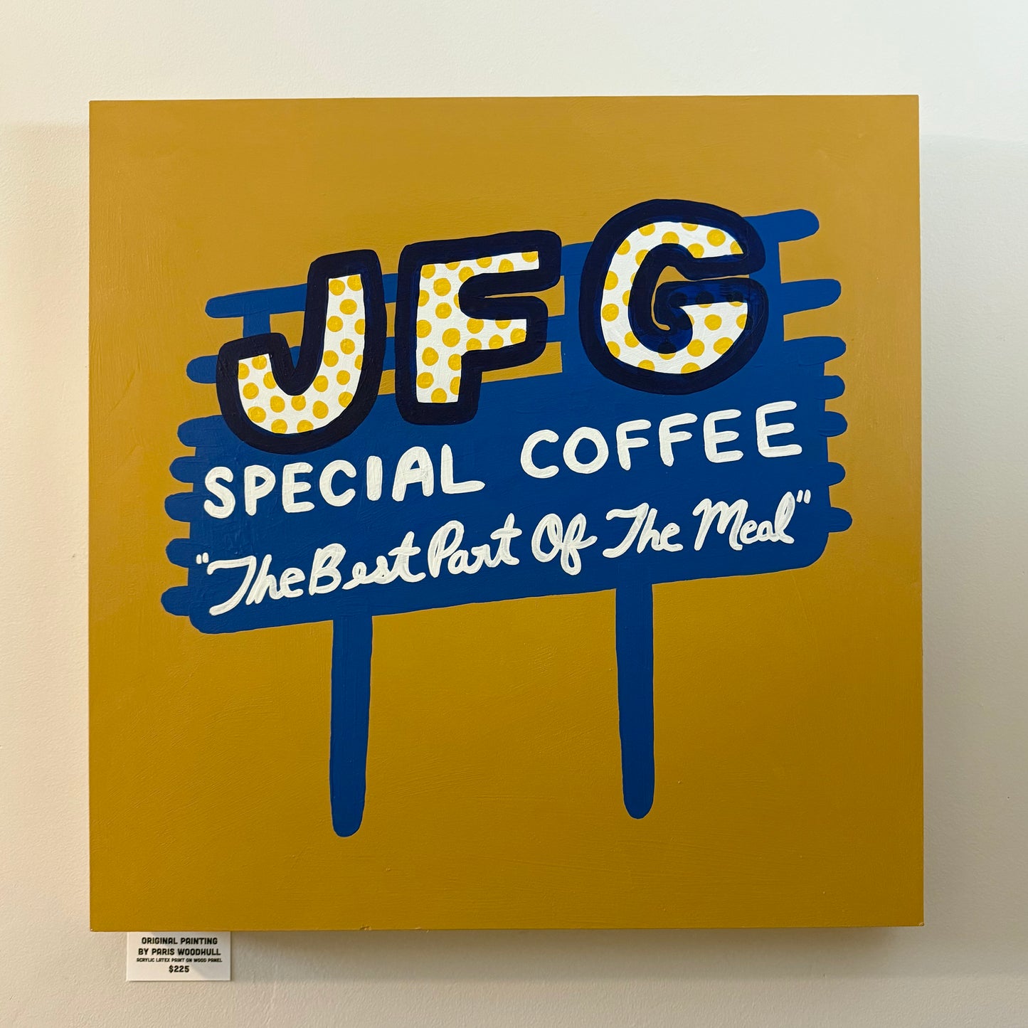 JFG 24" - Acrylic on Panel