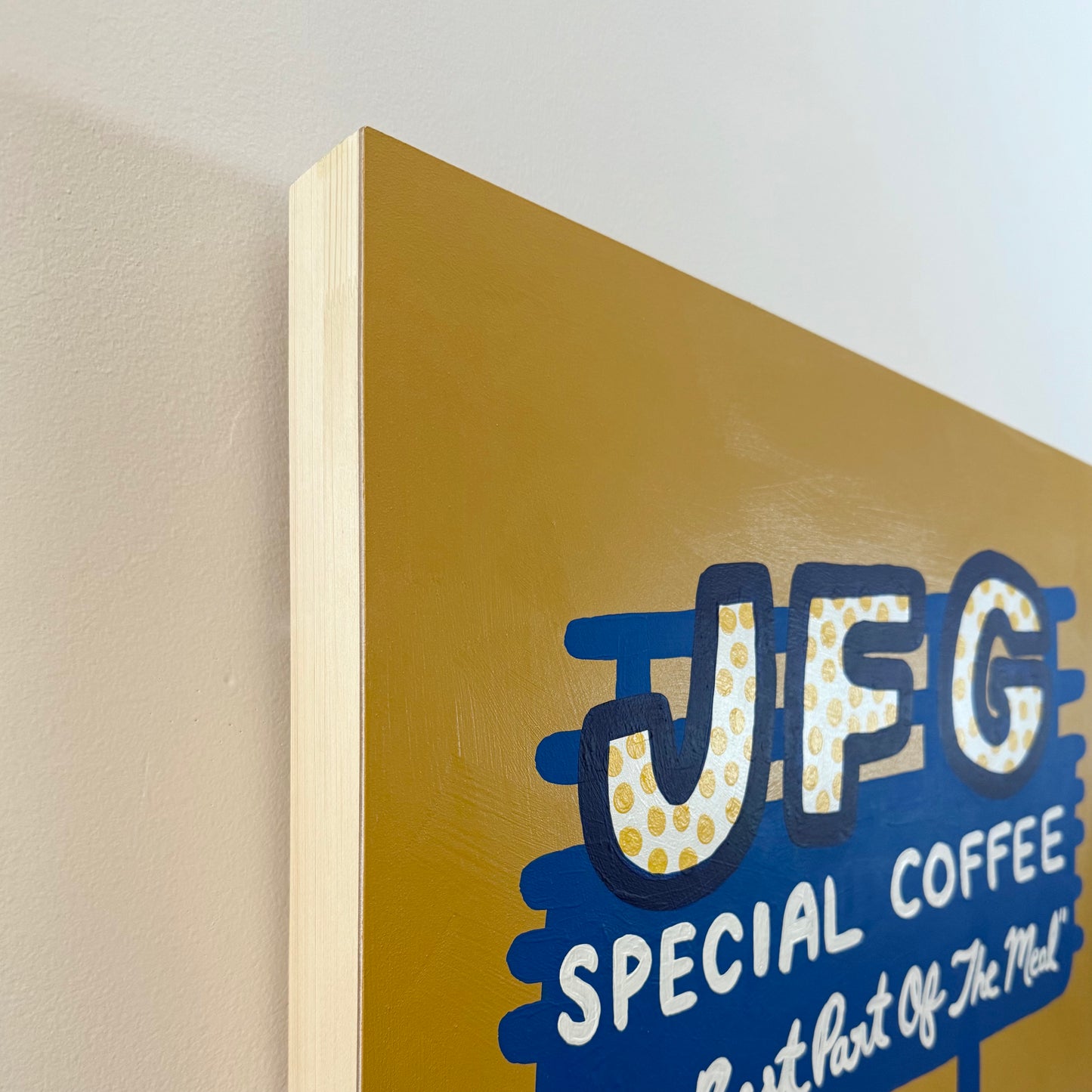 JFG 24" - Acrylic on Panel