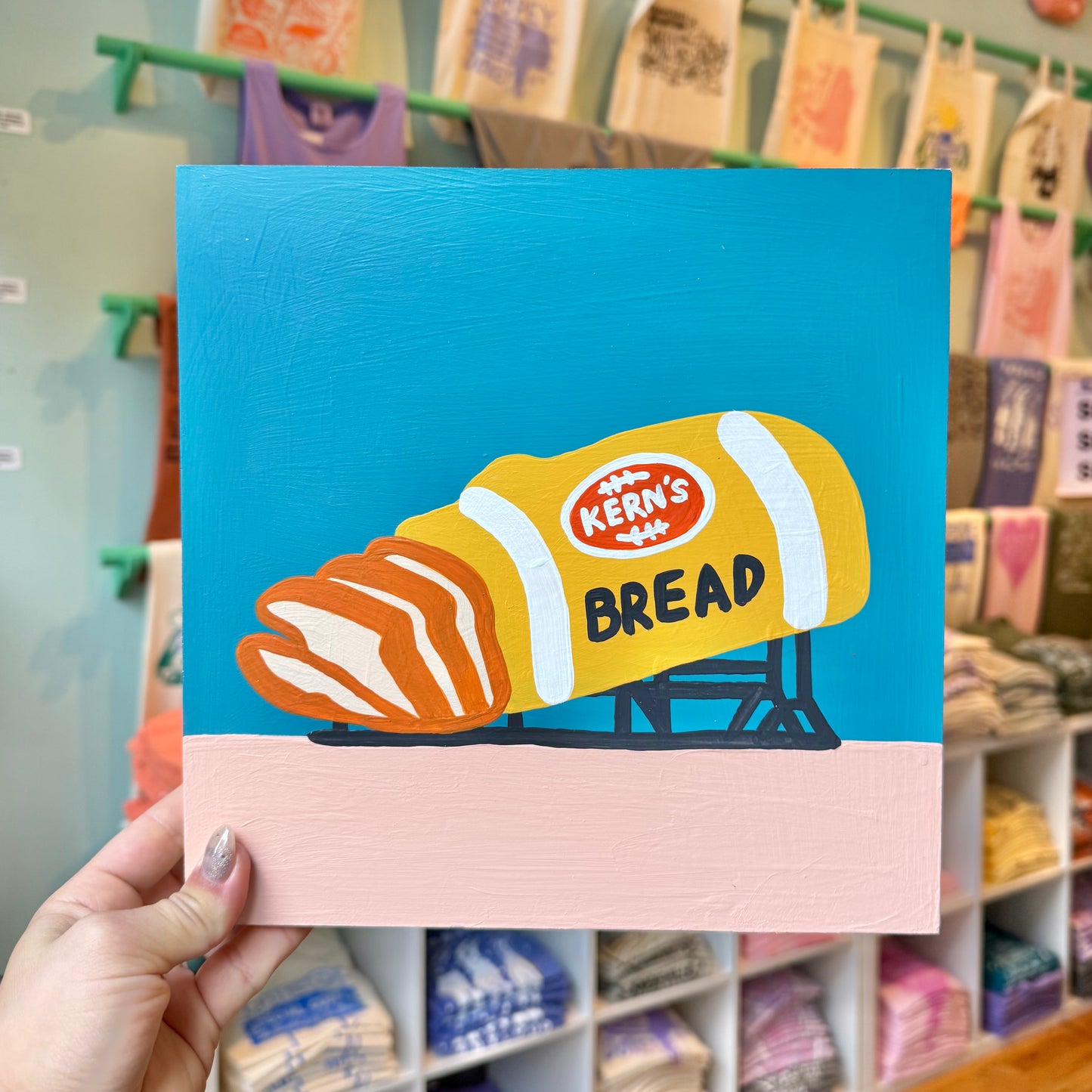 Kern's 10" - Acrylic on Panel