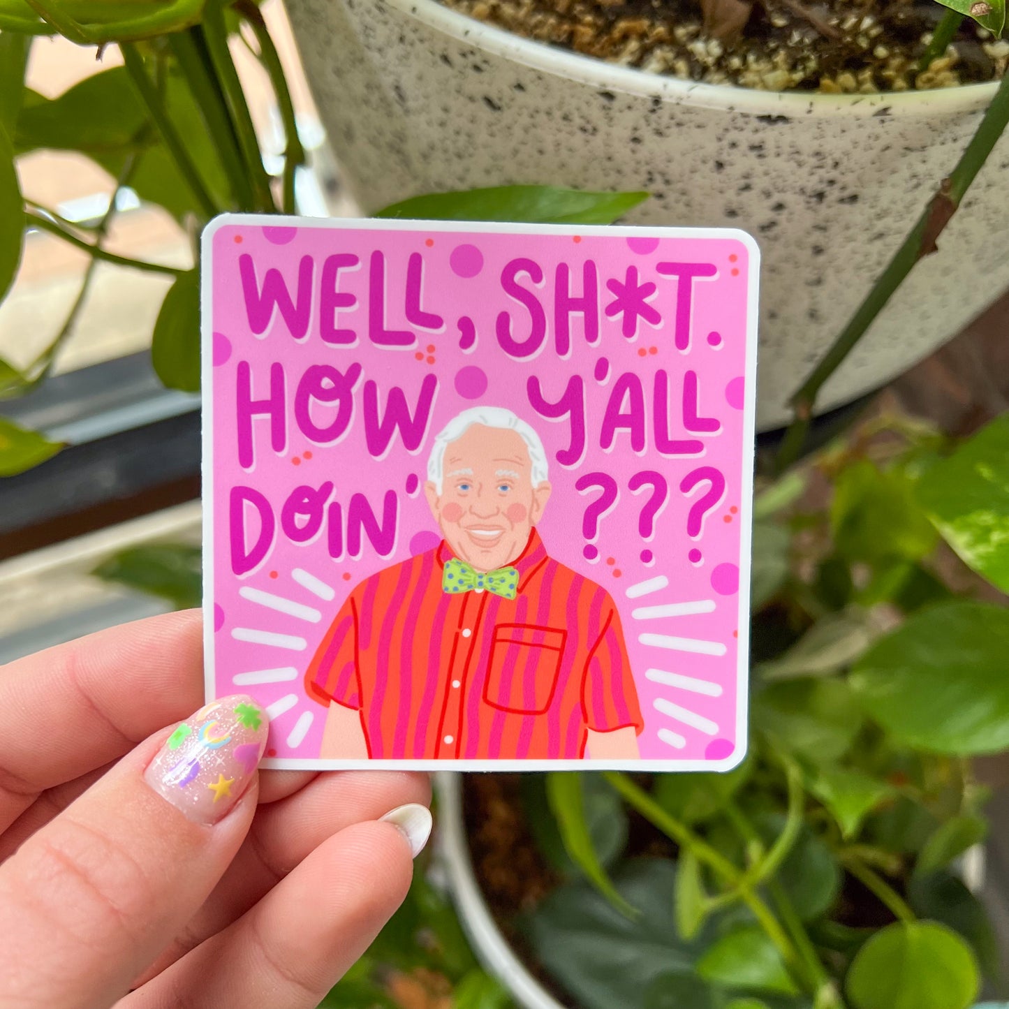 Leslie Jordan Sticker