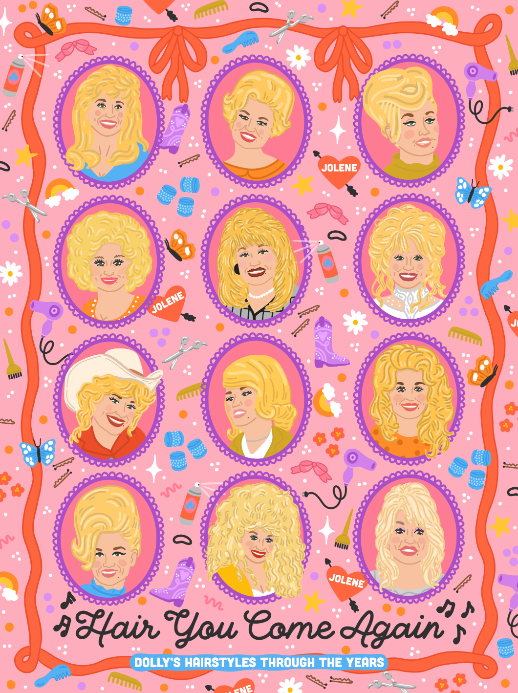 Dolly Hairstyles Puzzle