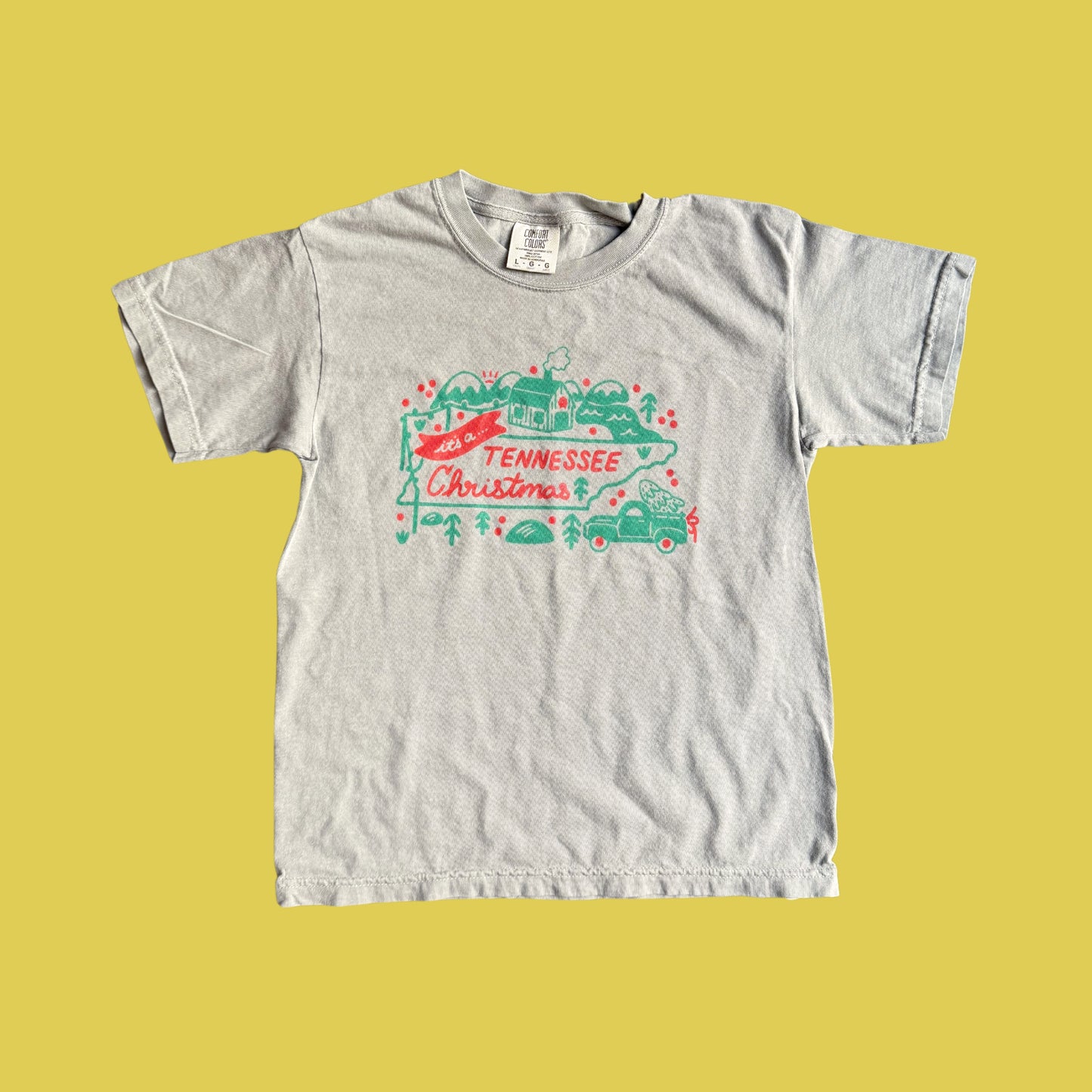 TN Christmas (Kids) - Comfort Colors - T-Shirt