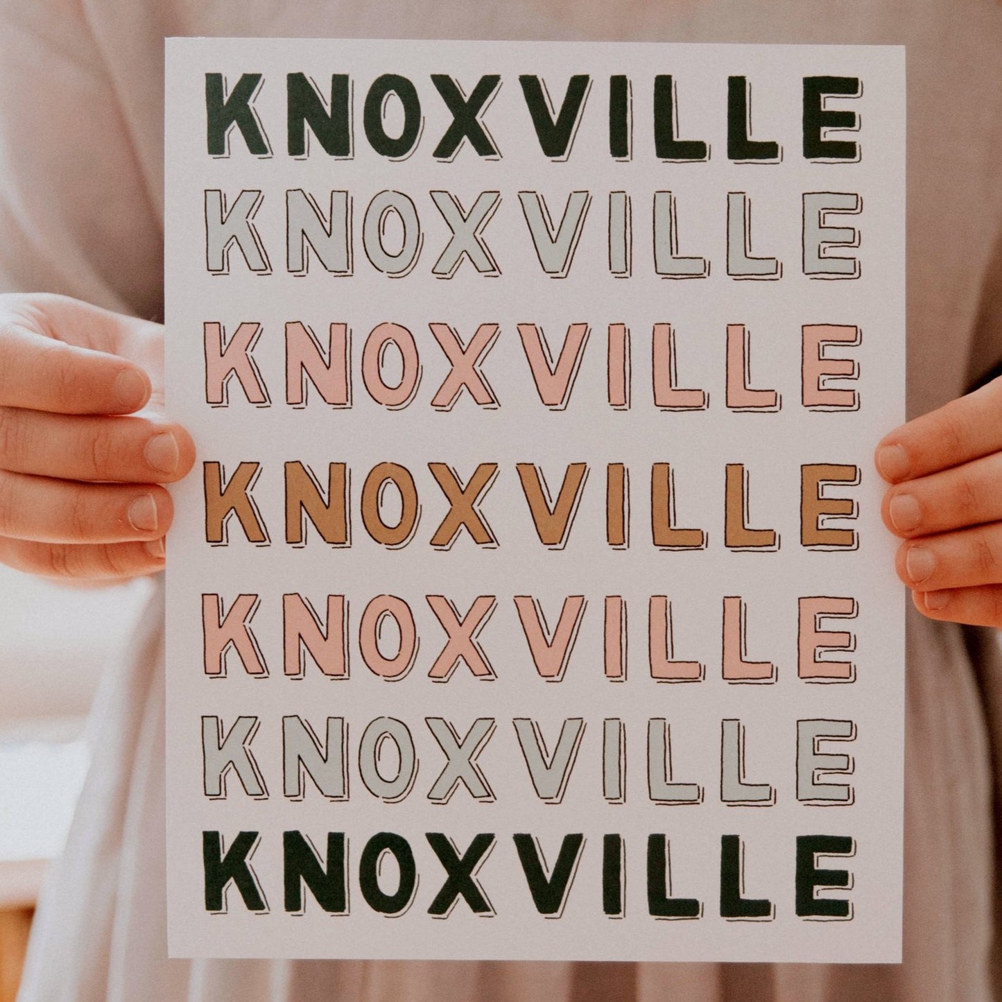 Knoxville - Print - 8x10"
