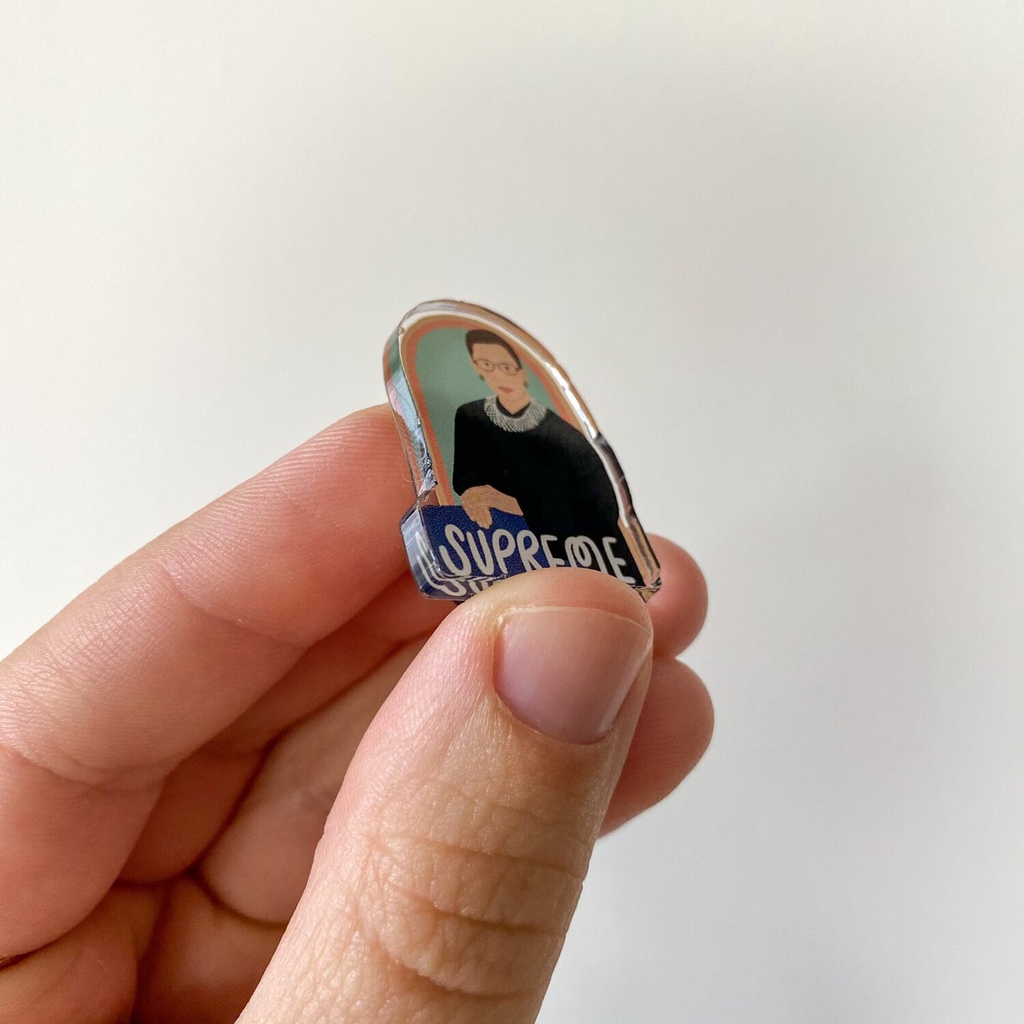 RBG Supreme Lapel Pin