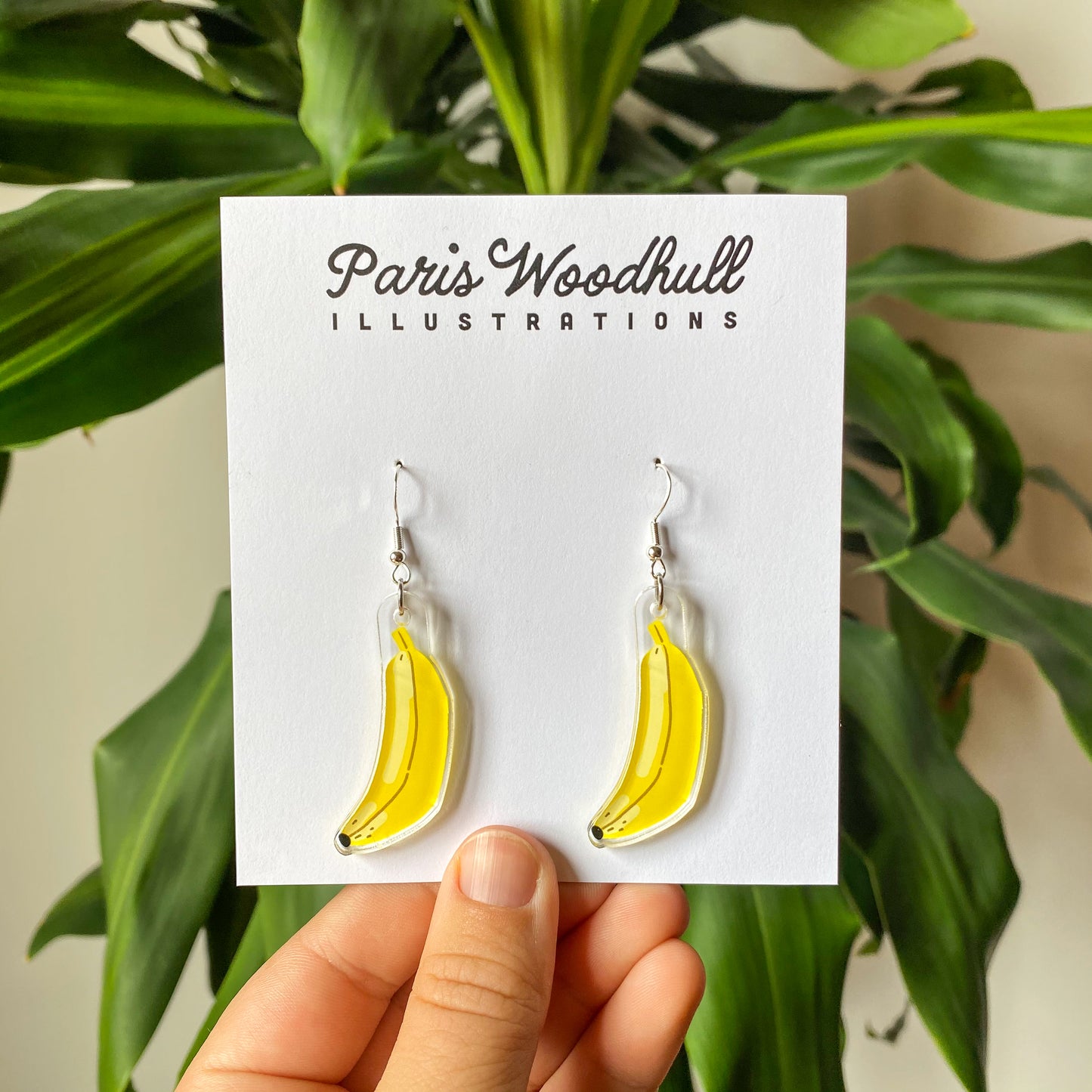 Banana Earrings
