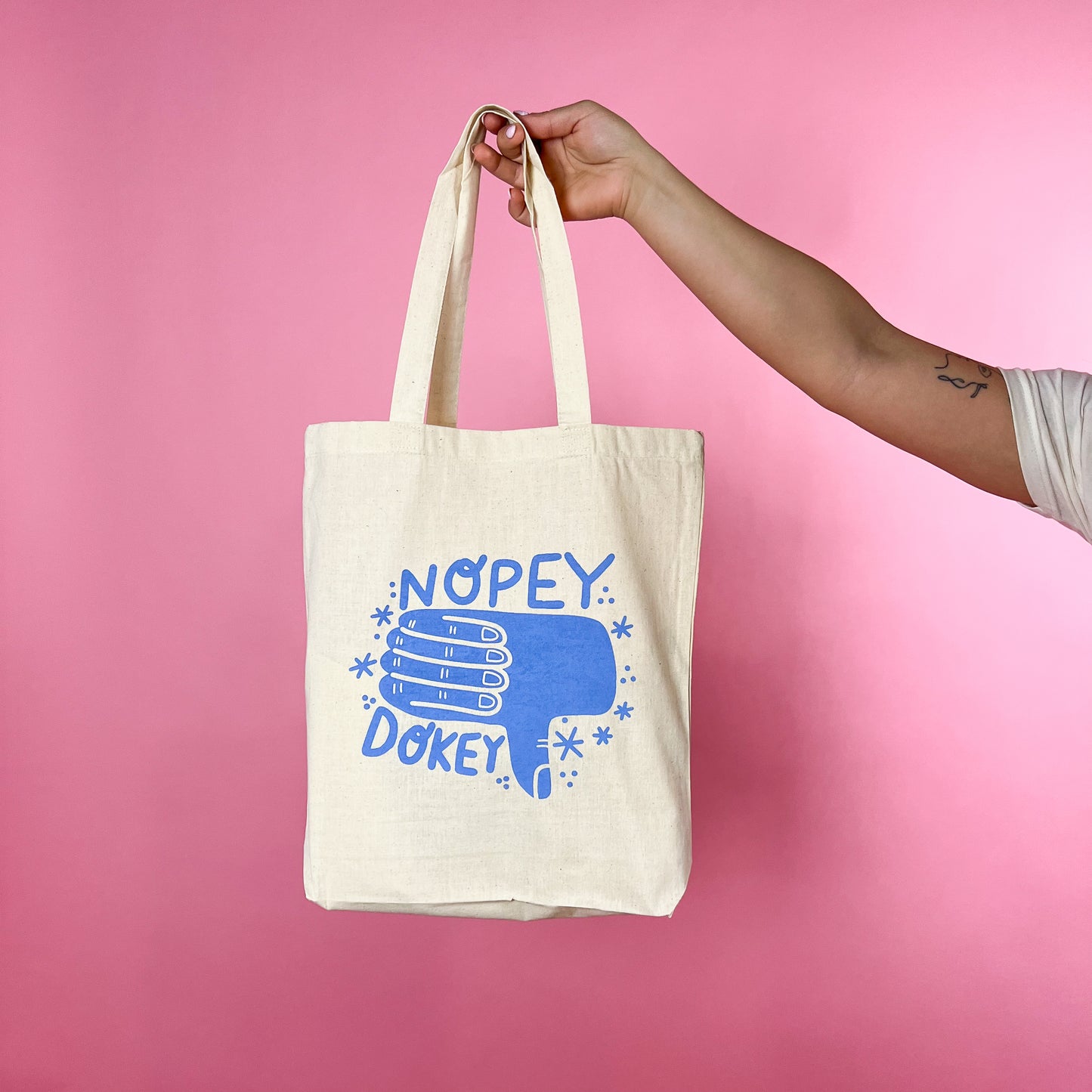 Nopey Dokey Tote Bag