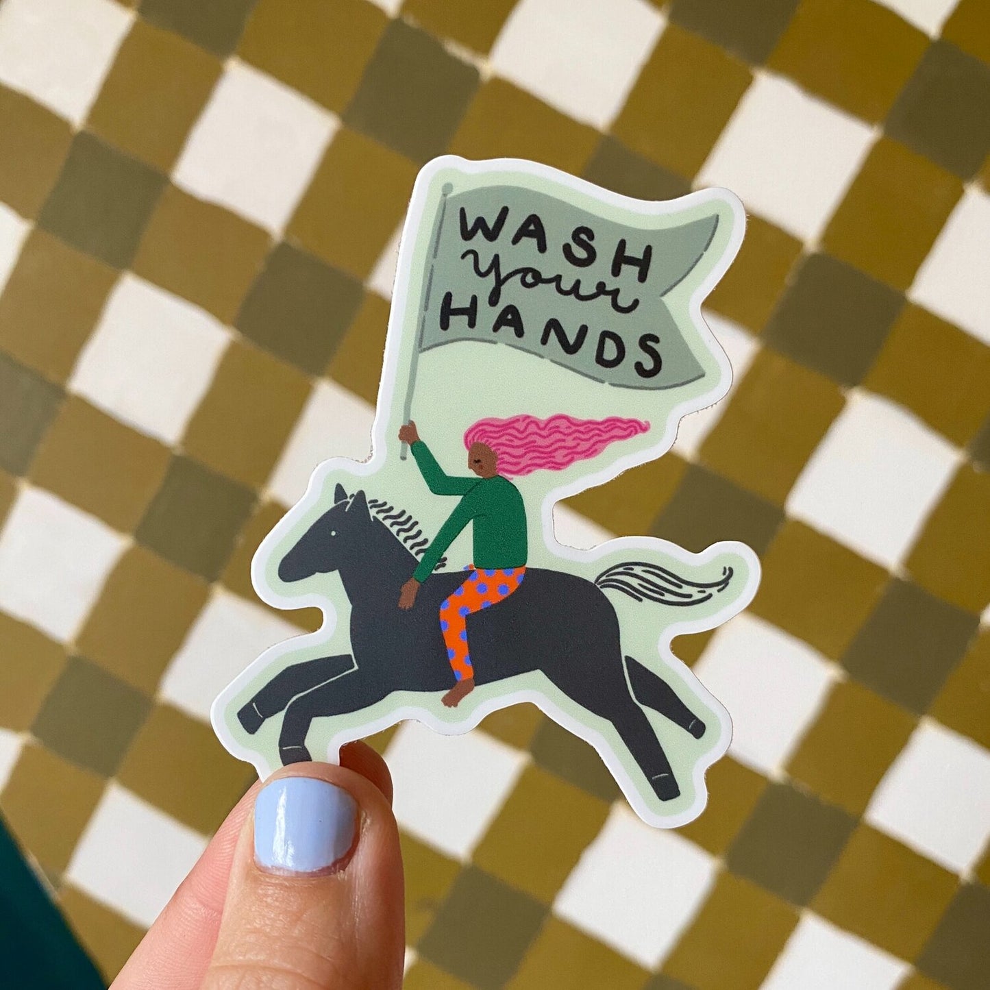 Wash Your Hands Sticker