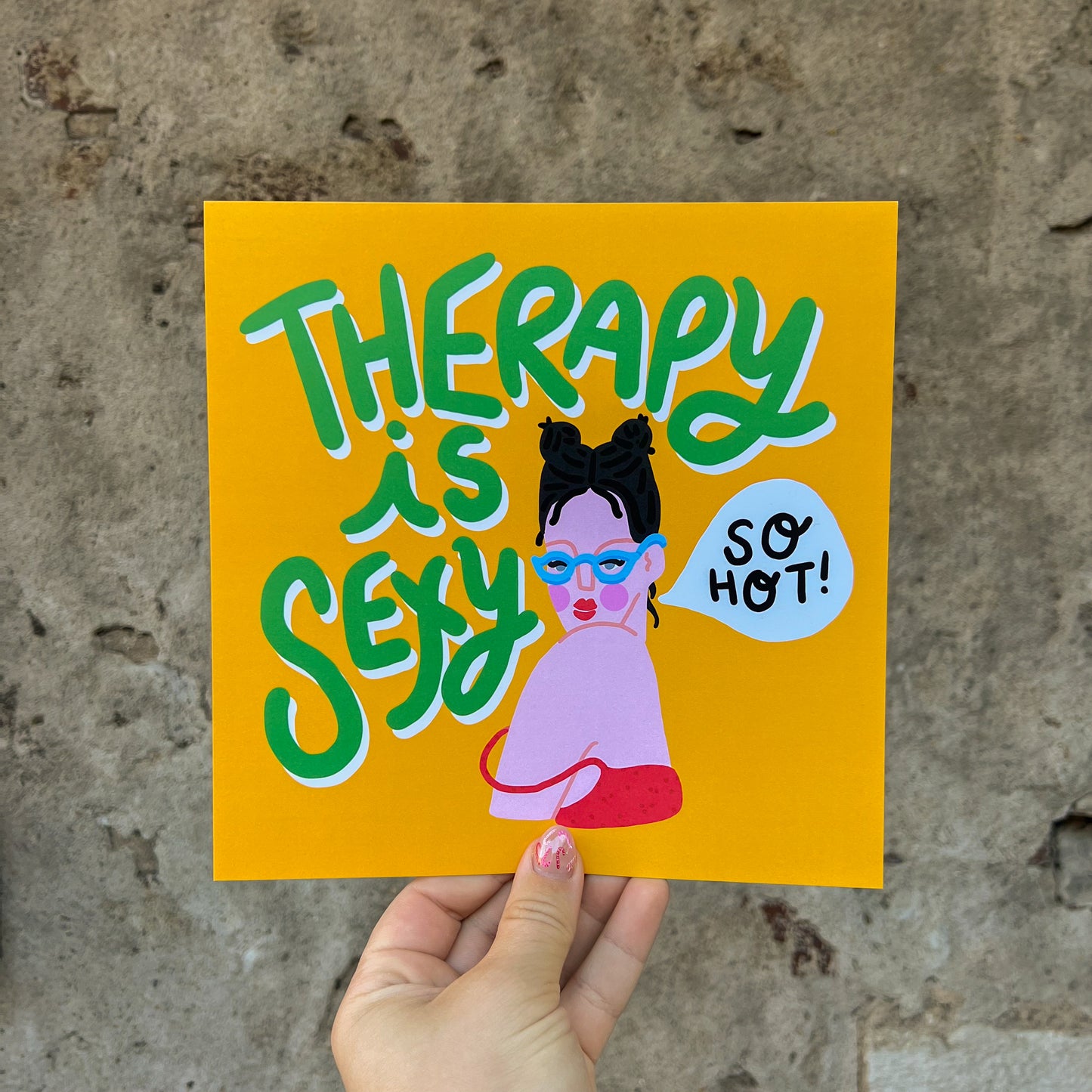 Therapy - Print - 8x8"