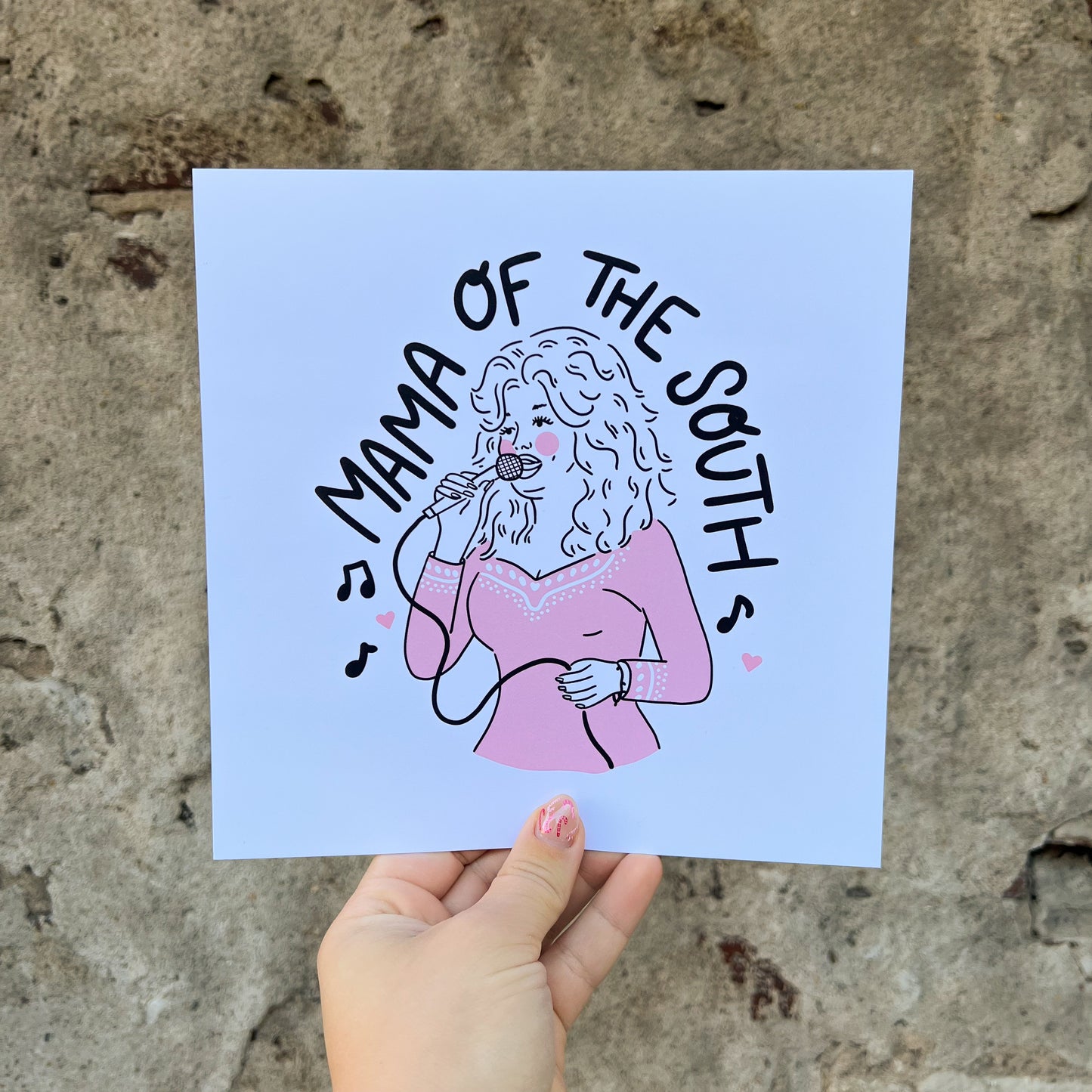 Mama of the South - Print - 8x8"