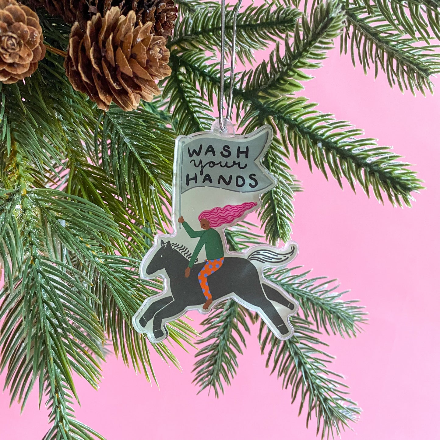 Wash Your Hands Ornament