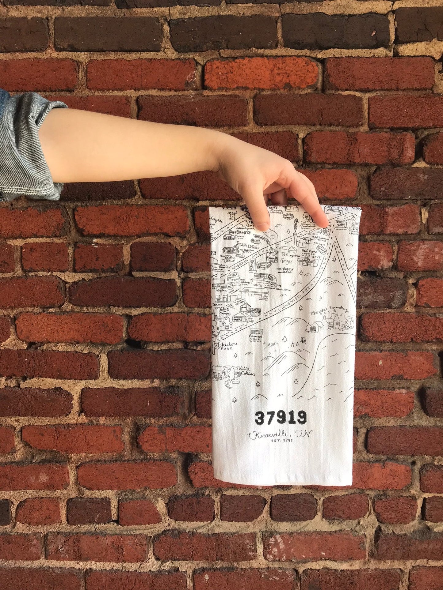 37919 Knoxville Tea Towel