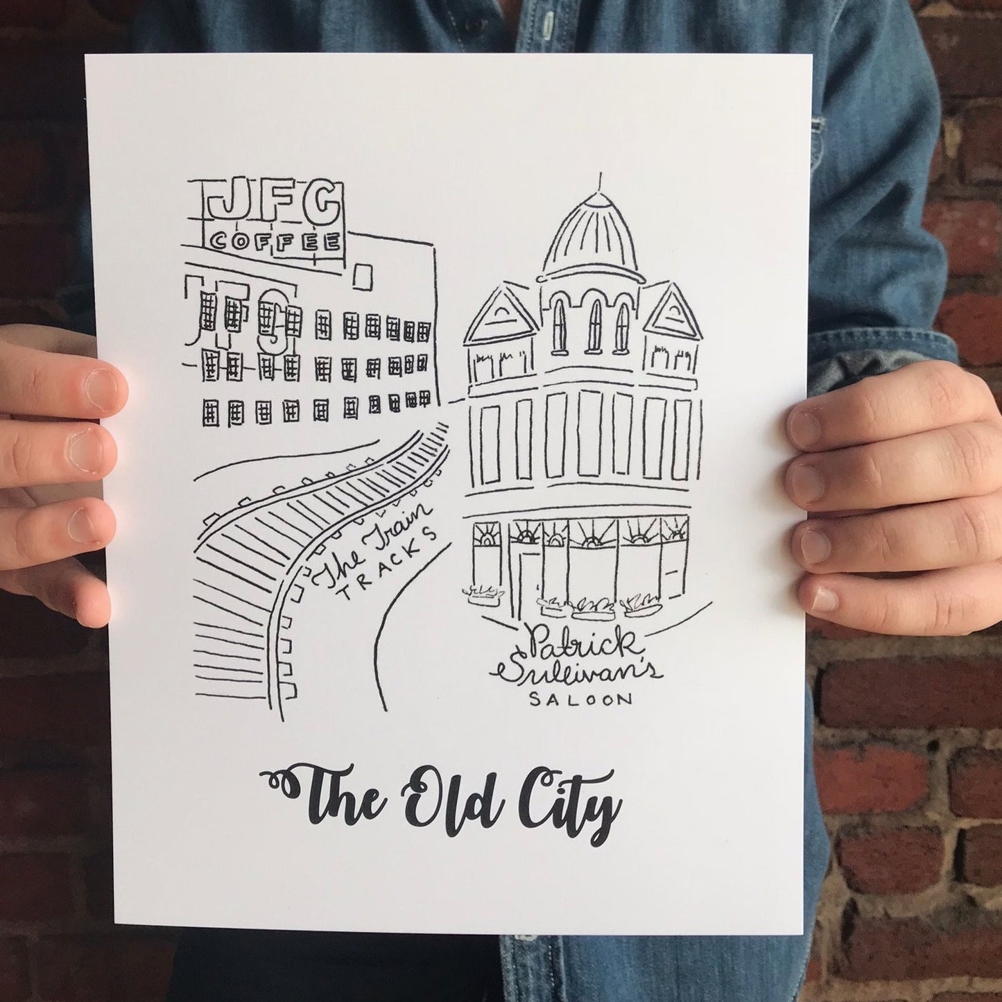 Old City - Print - 8x10"