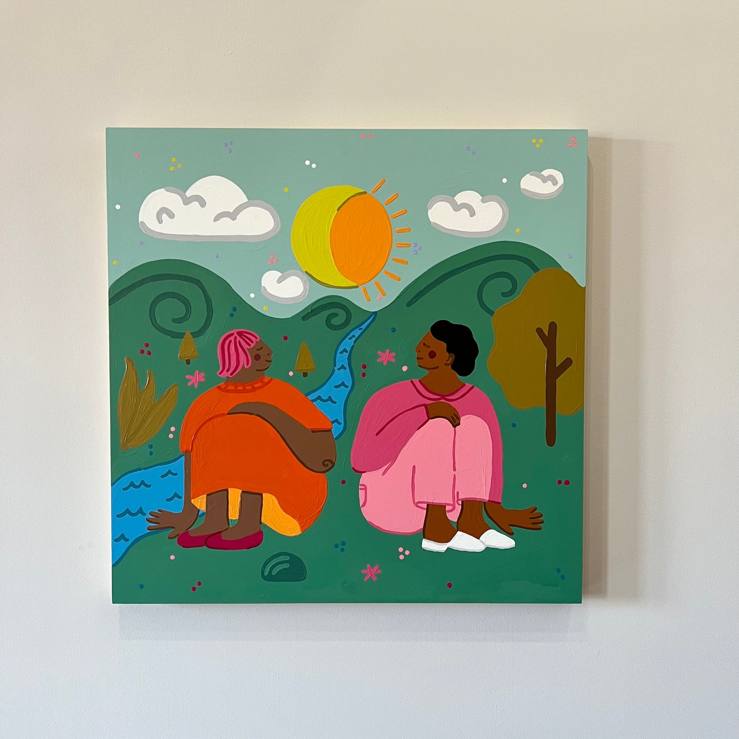 INTUITION - Acrylic on Wood Panel