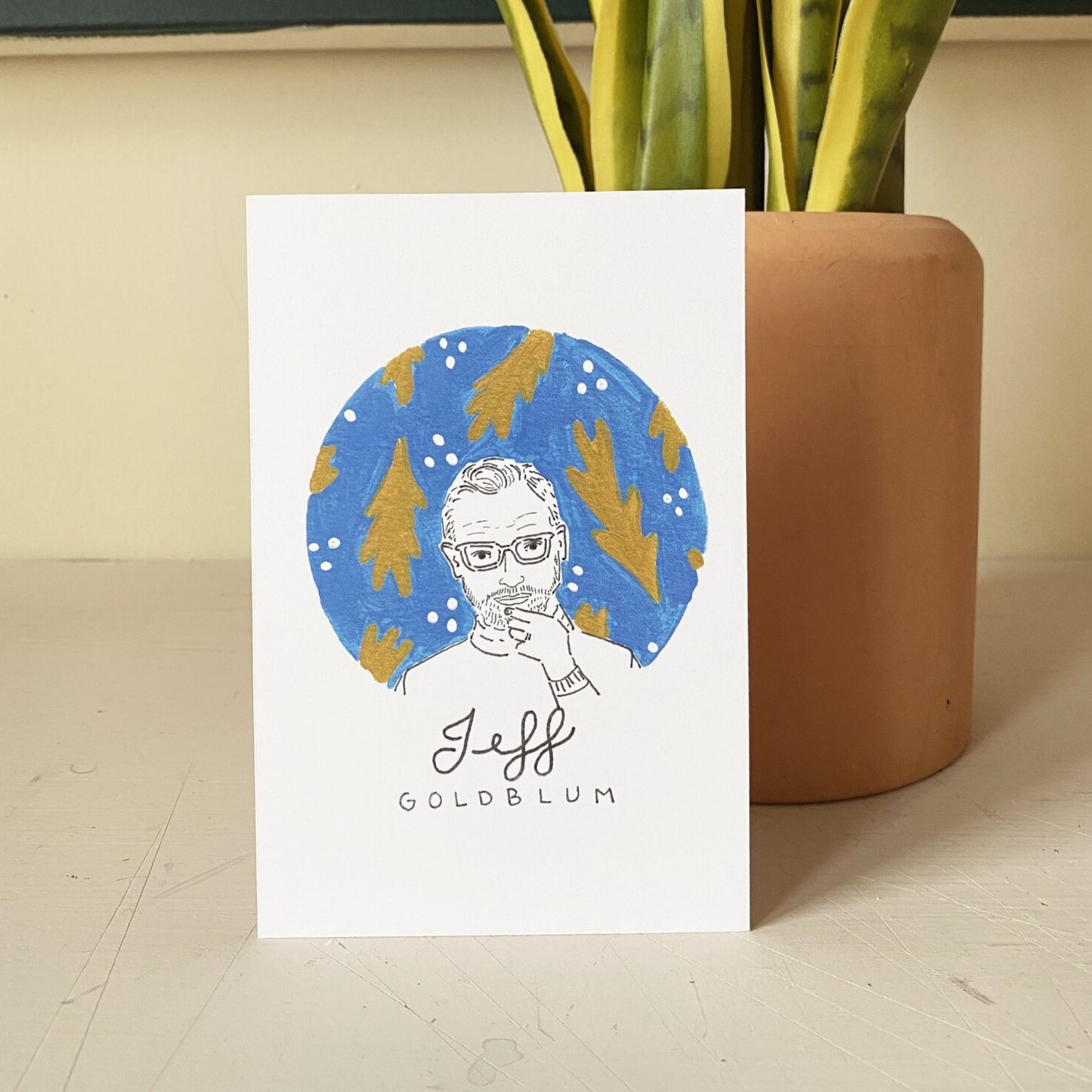 Jeff Goldblum - Mini Print - 4x6"