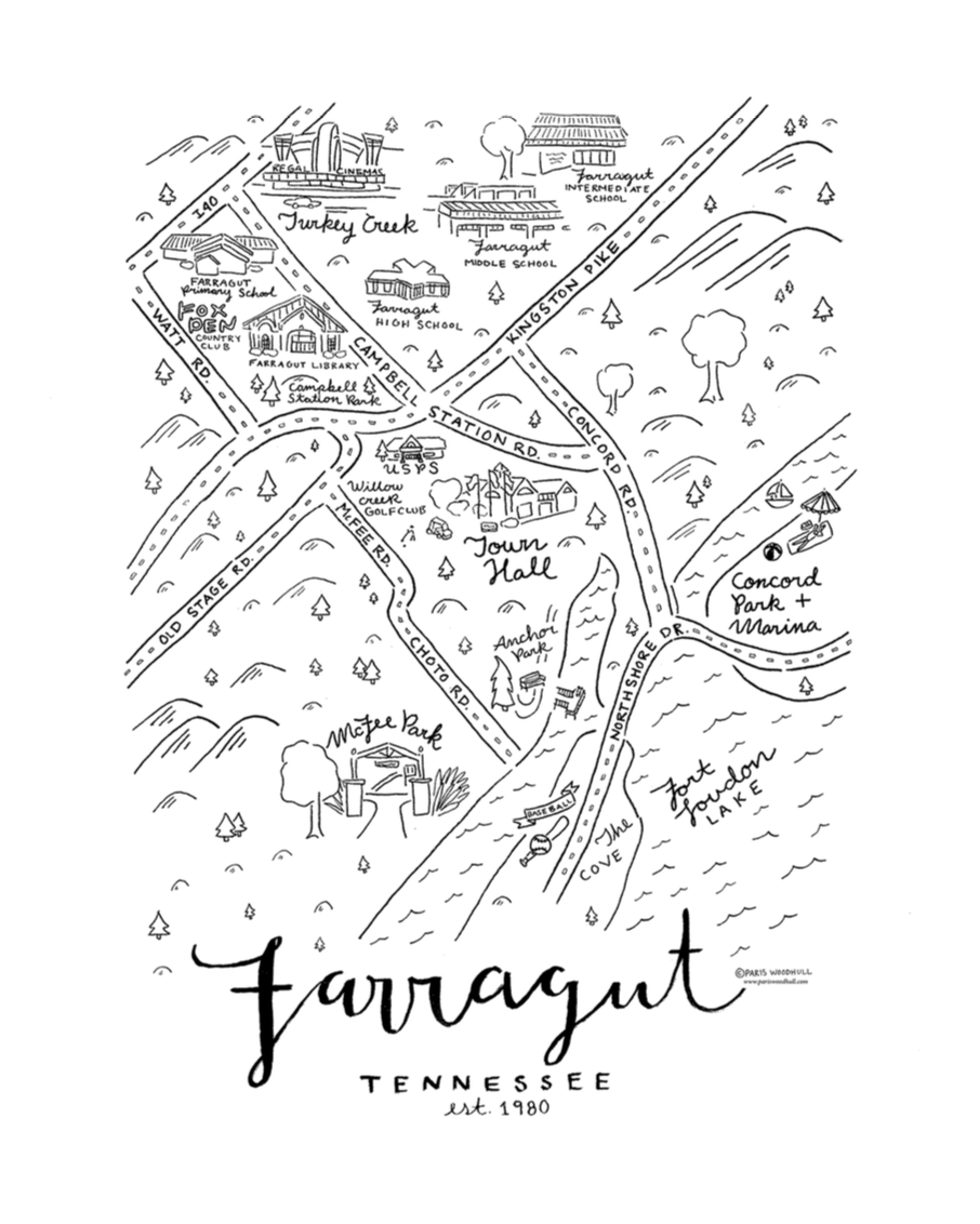 Farragut - Print - 8x10"