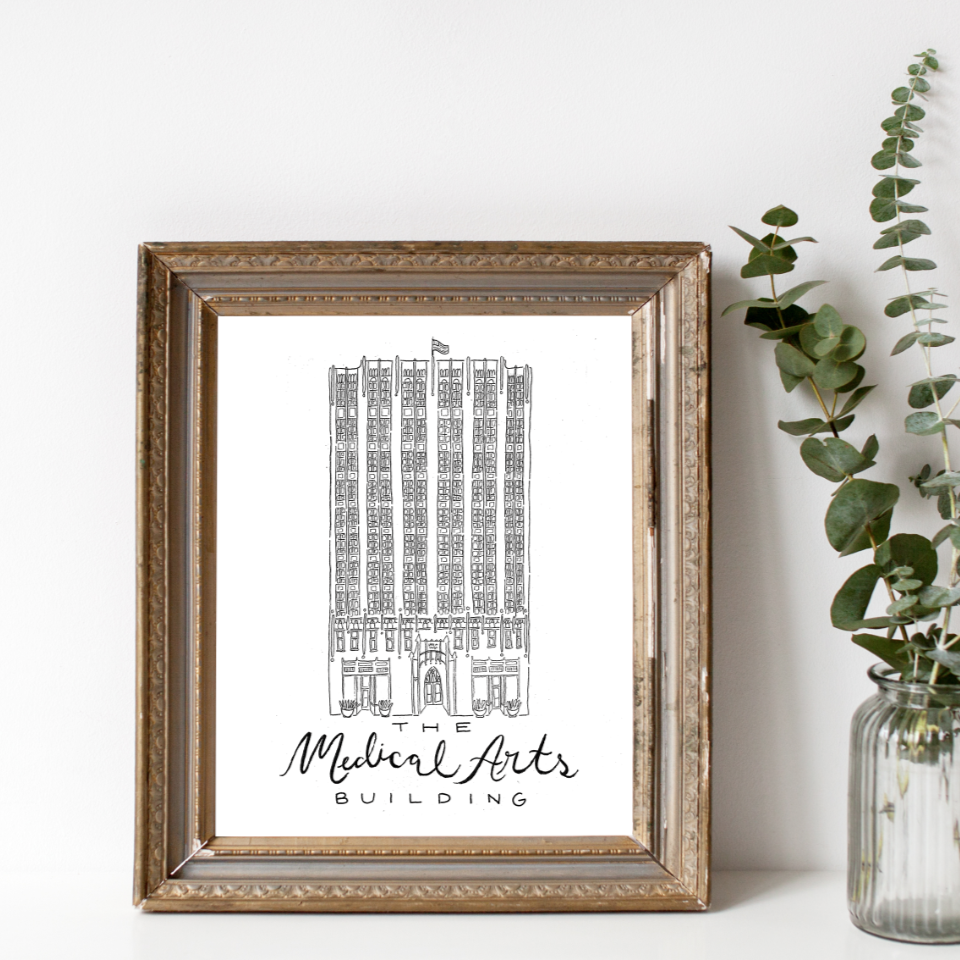 Medical Arts Building - Print - 8x10"