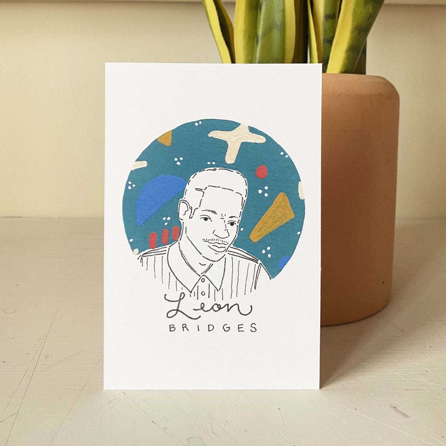 Leon Bridges - Mini Print - 4x6"