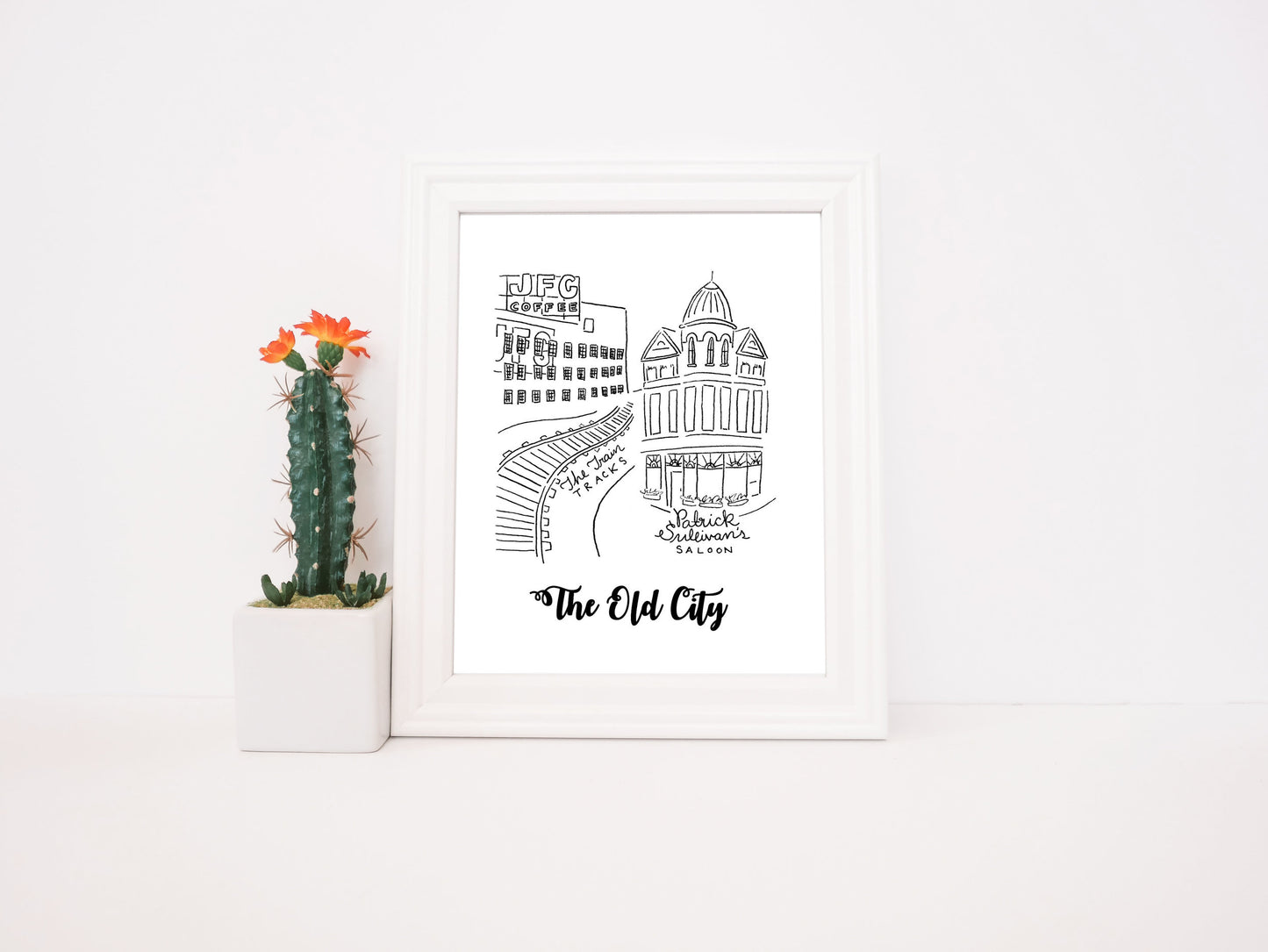 Old City - Print - 8x10"