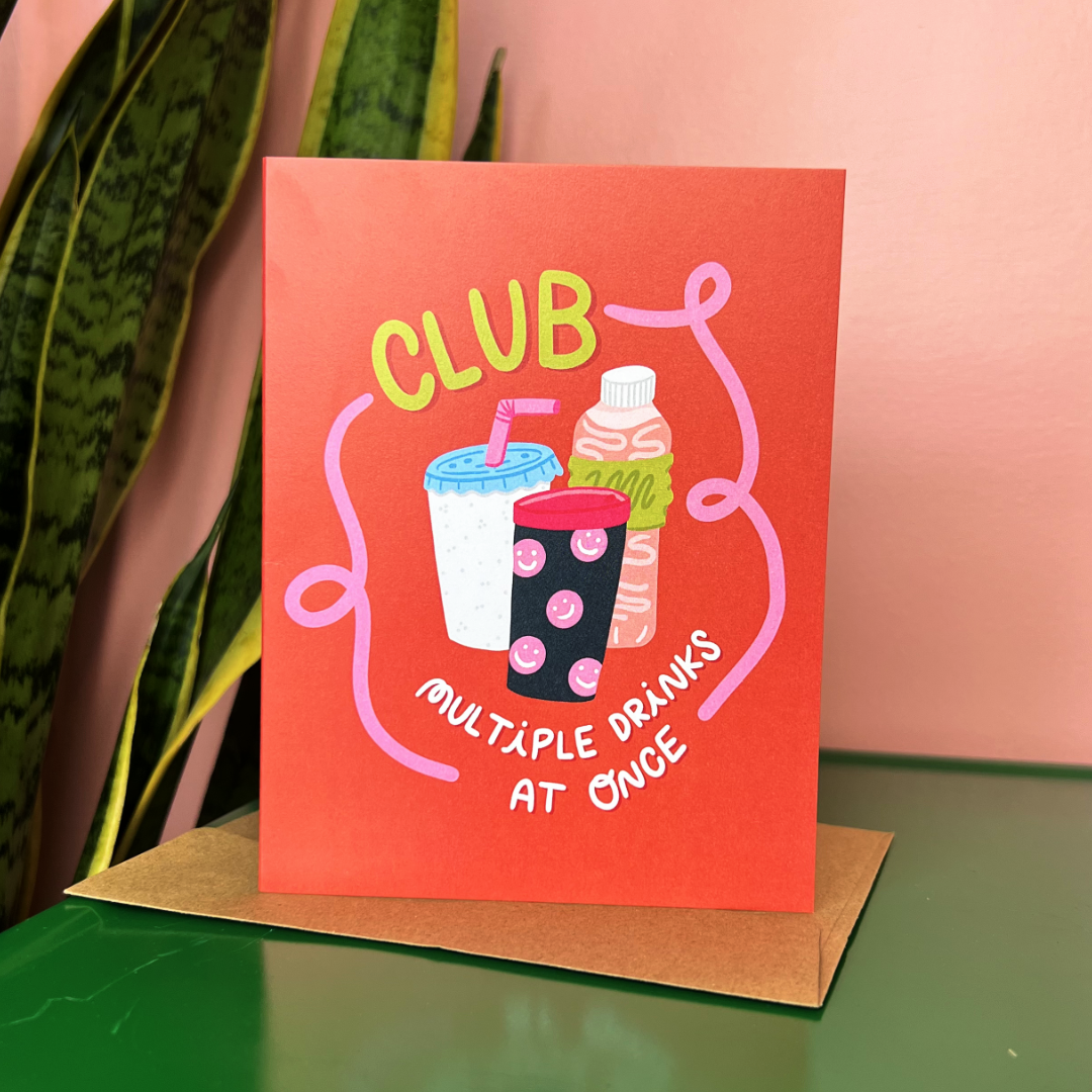 Multiple Drinks Card