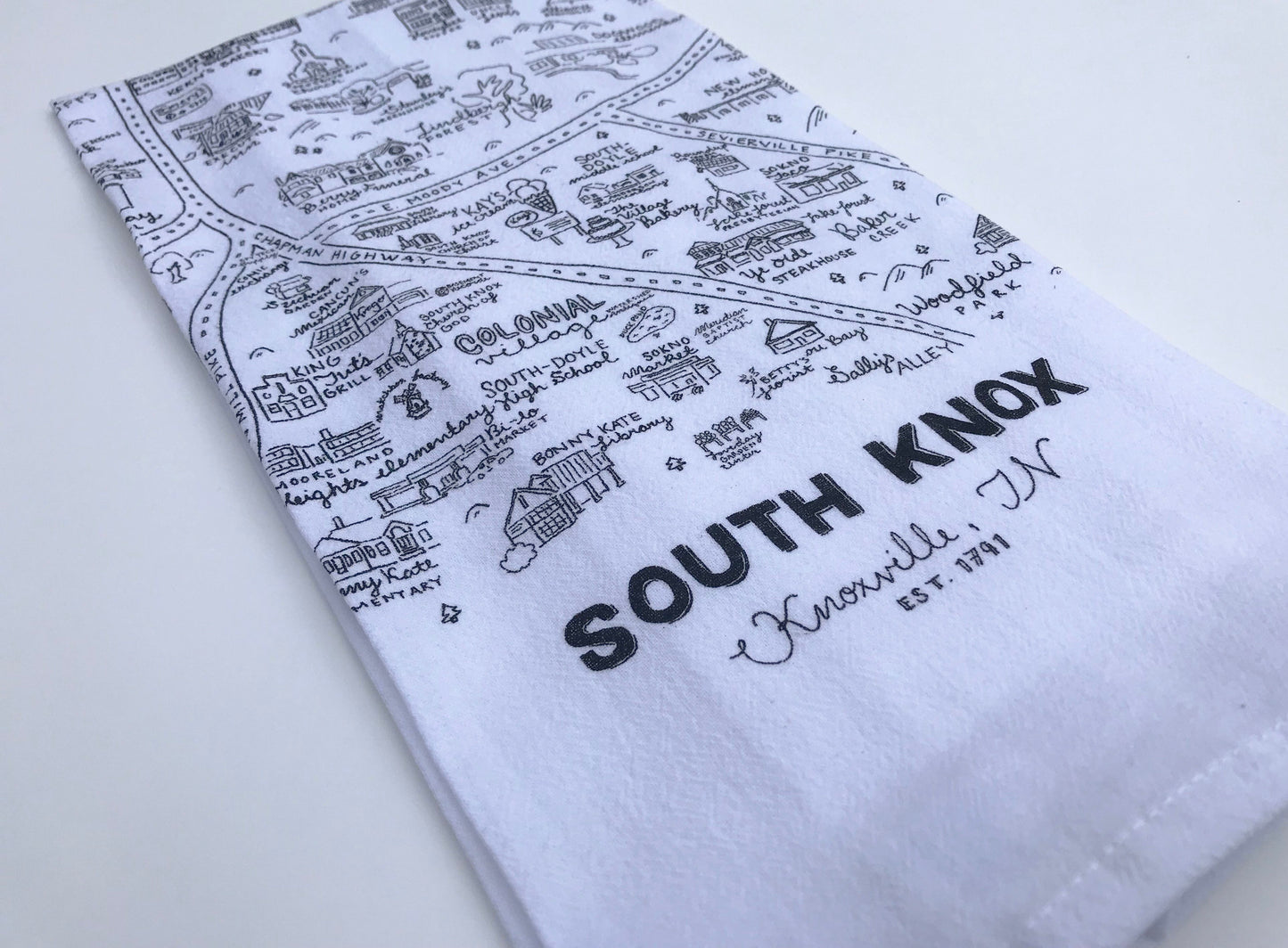 South Knoxville Tea Towel
