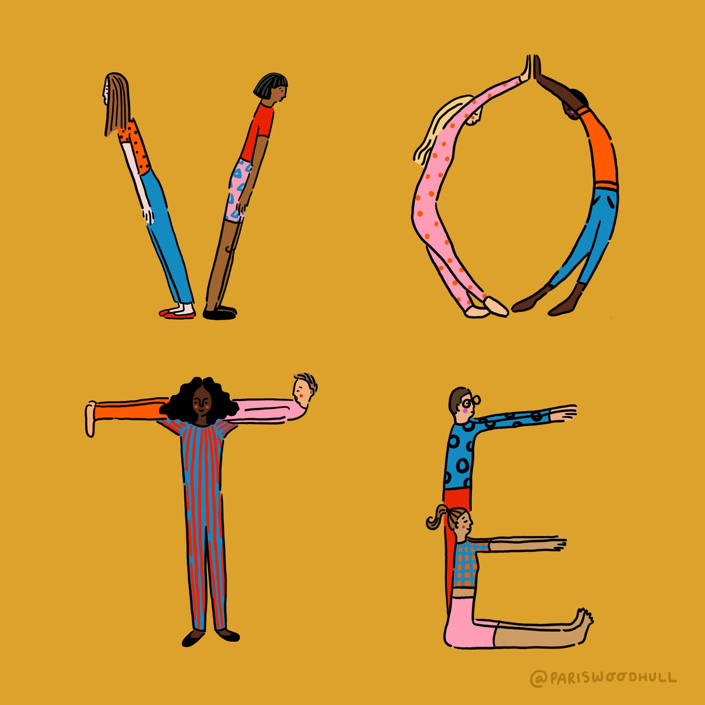 Vote - Print - 8x8"