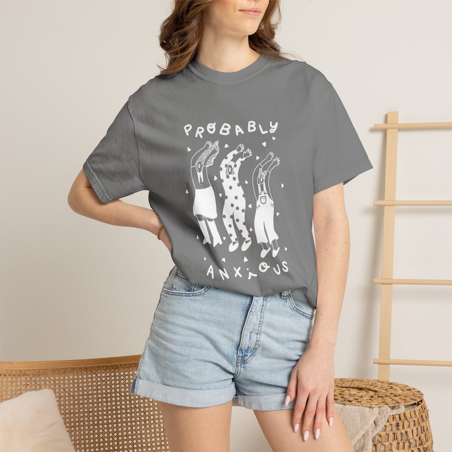 Probably Anxious Adult T-shirt