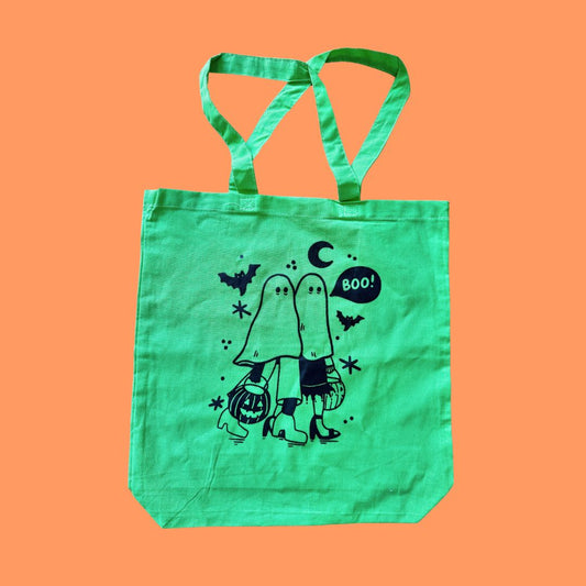 Ghost (Green) Tote Bag