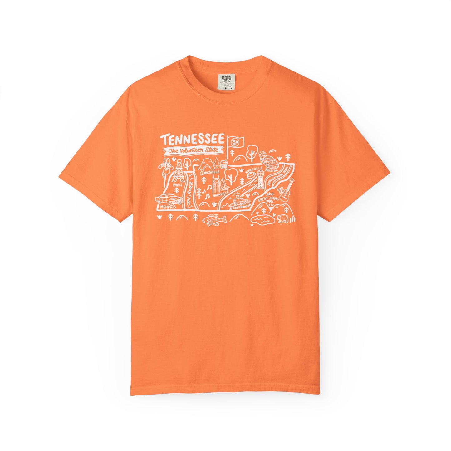 TN Volunteer State Adult T-shirt