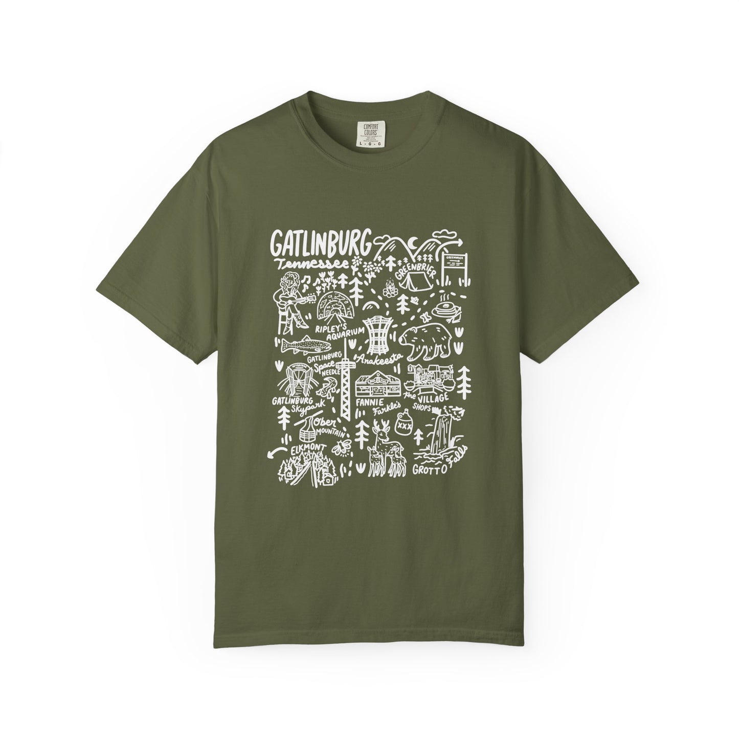 Gatlinburg - Comfort Colors - T-shirt