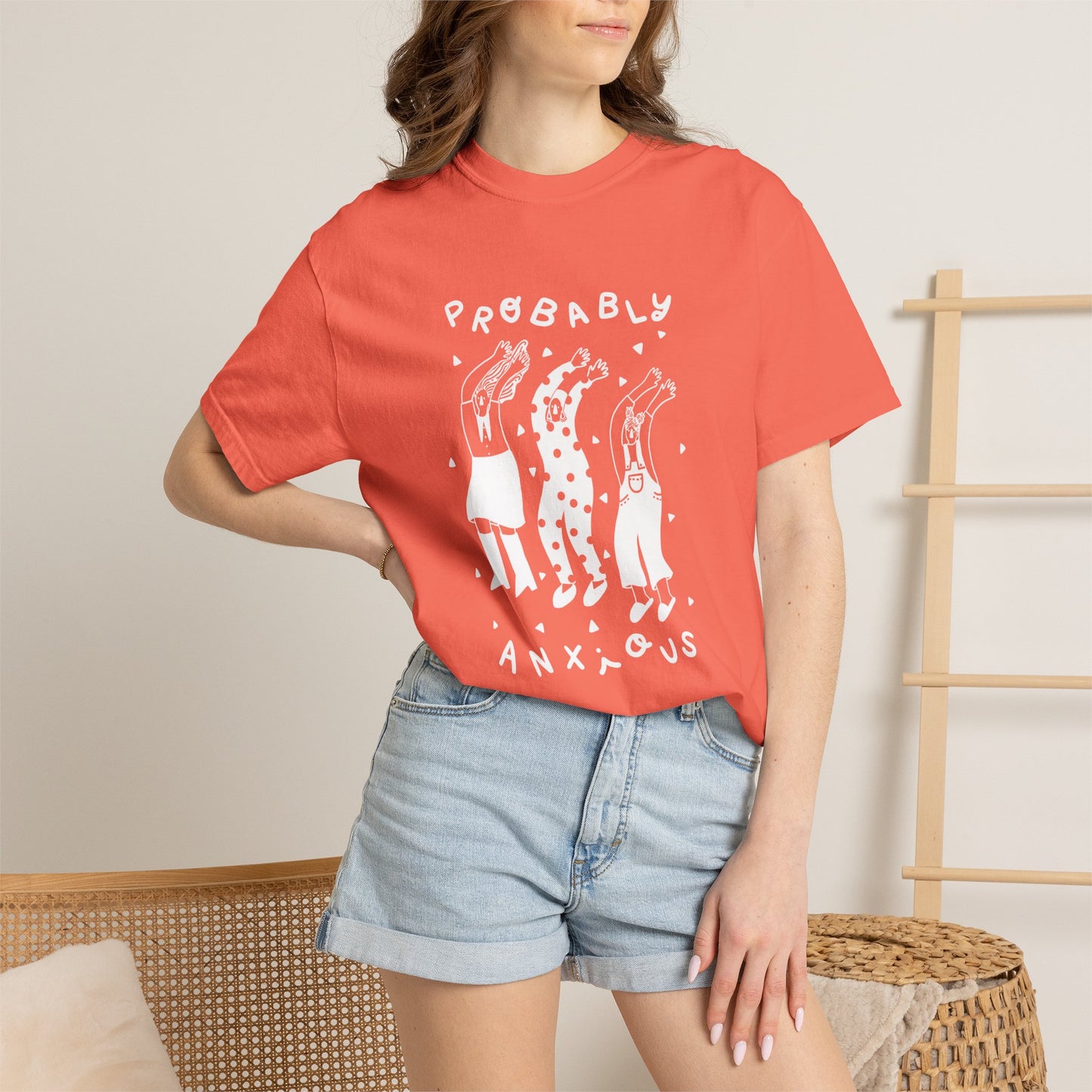 Probably Anxious Adult T-shirt