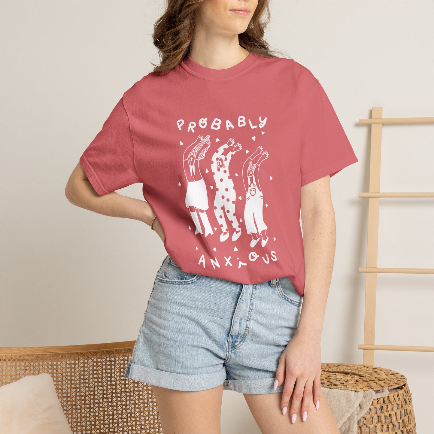 Probably Anxious Adult T-shirt