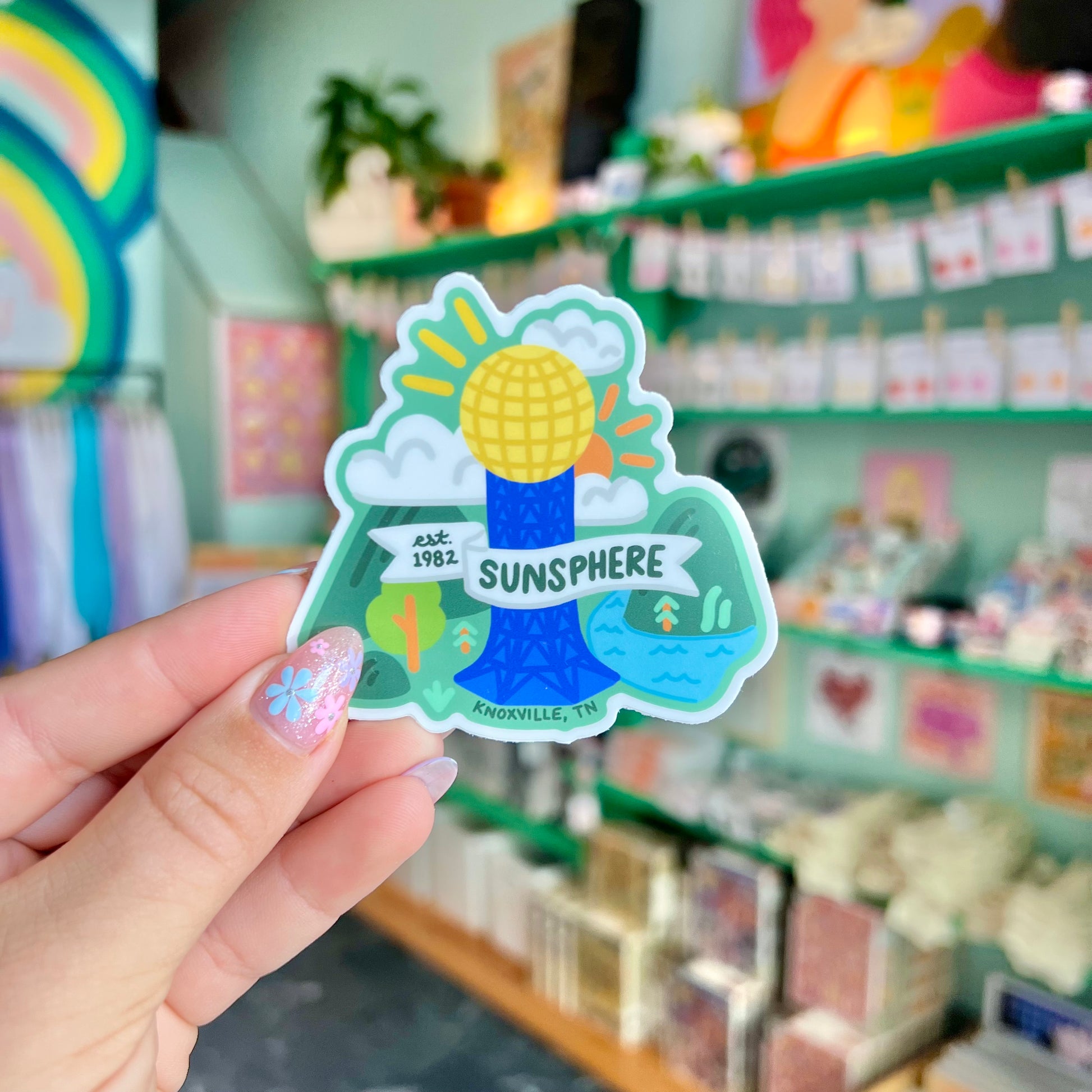Sunsphere Sticker Sunsphere Sticker – Paris Woodhull