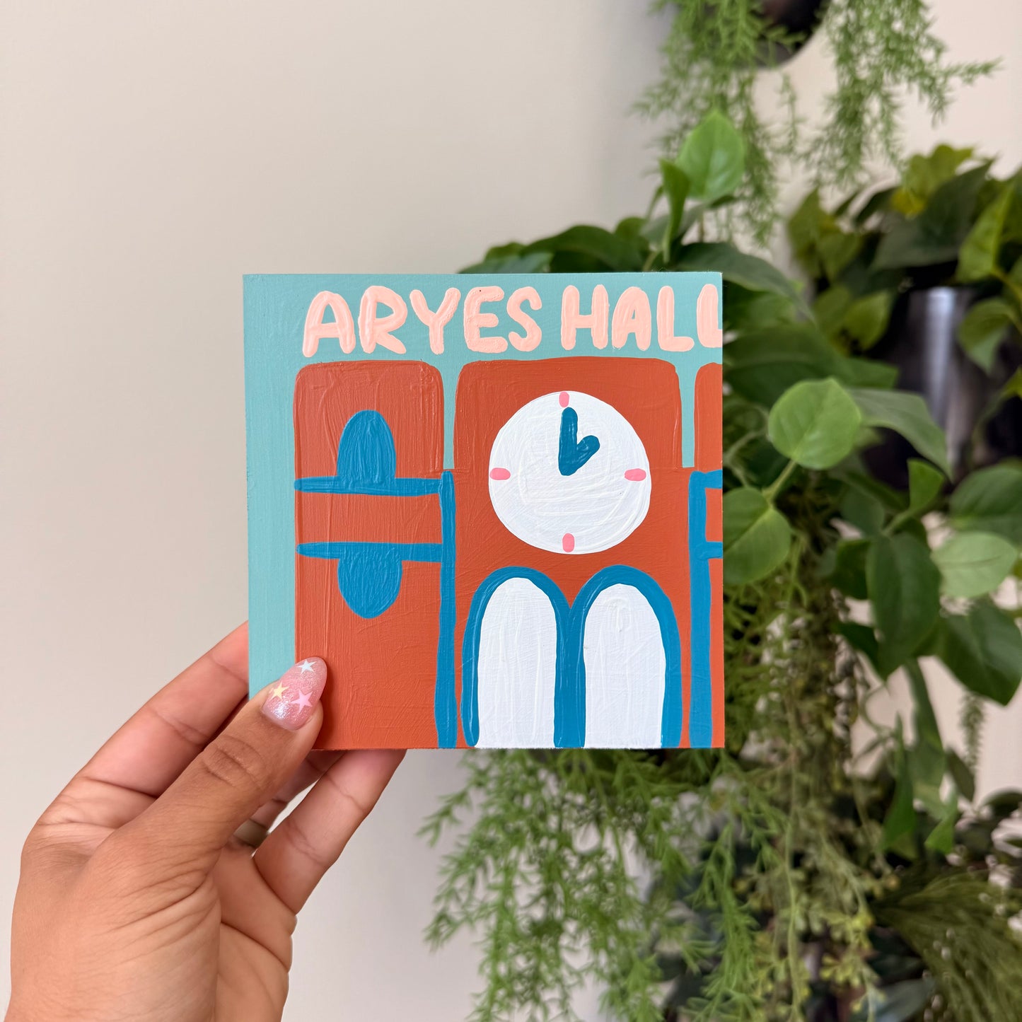 Ayres 5" - Acrylic on Panel