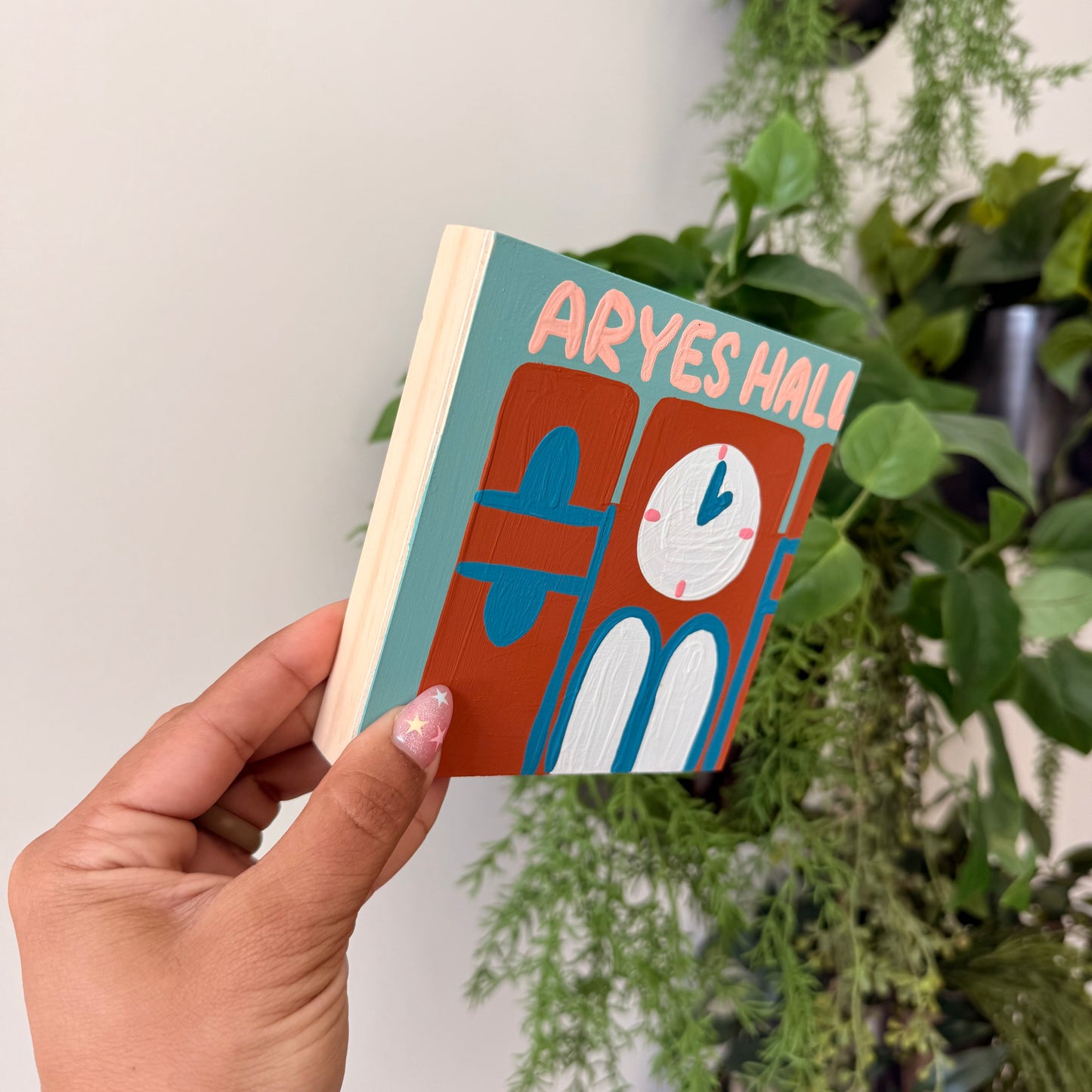 Ayres 5" - Acrylic on Panel