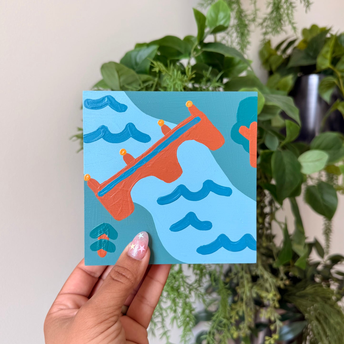 Henley 5" - Acrylic on Panel