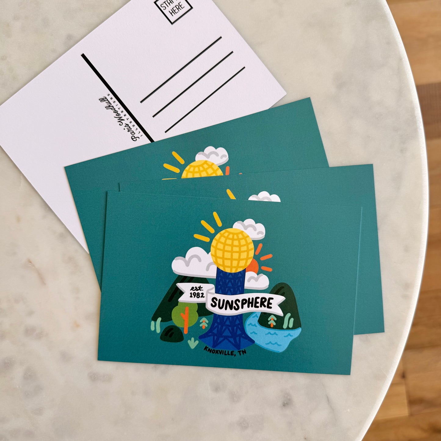 Sunsphere Postcard
