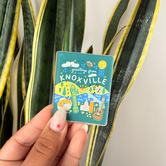 Greetings Knox Acrylic Magnet
