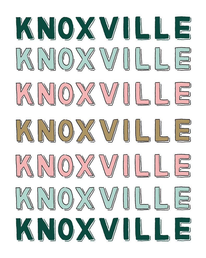 Knoxville - Print - 8x10"