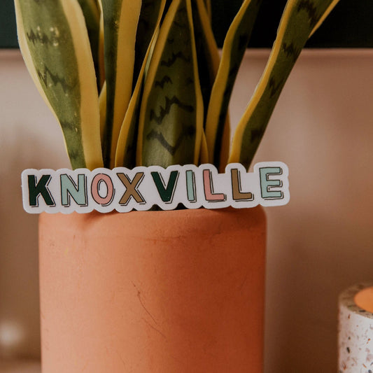 Knoxville Word Sticker