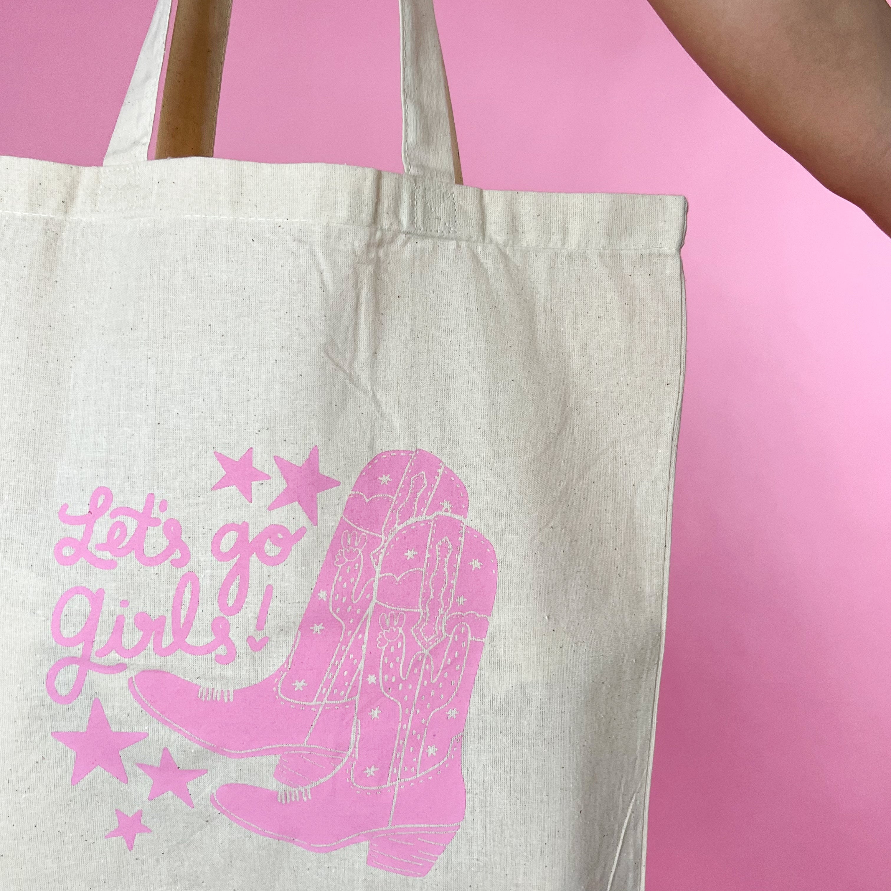 Let's Go Girls Tote Bag