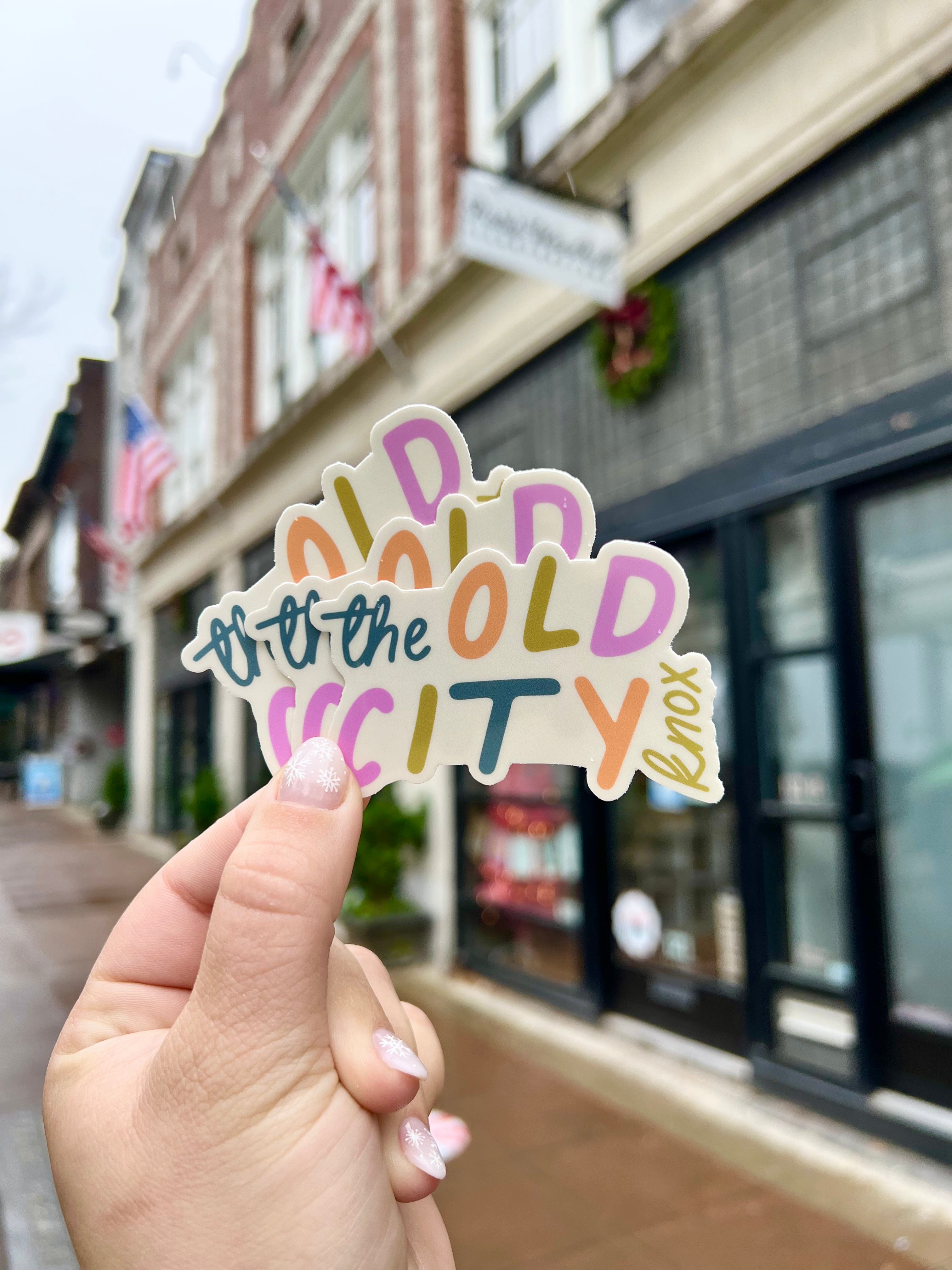 The Old City Sticker – Paris Woodhull