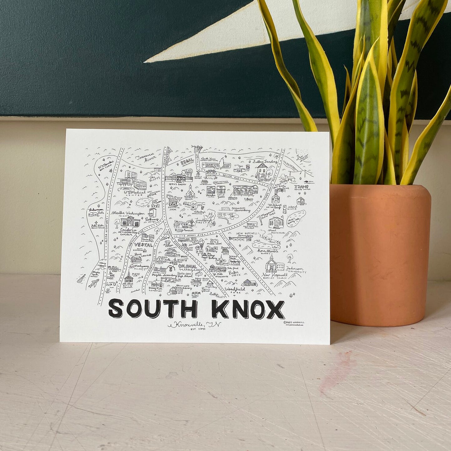 South Knox - Print - 8x10"